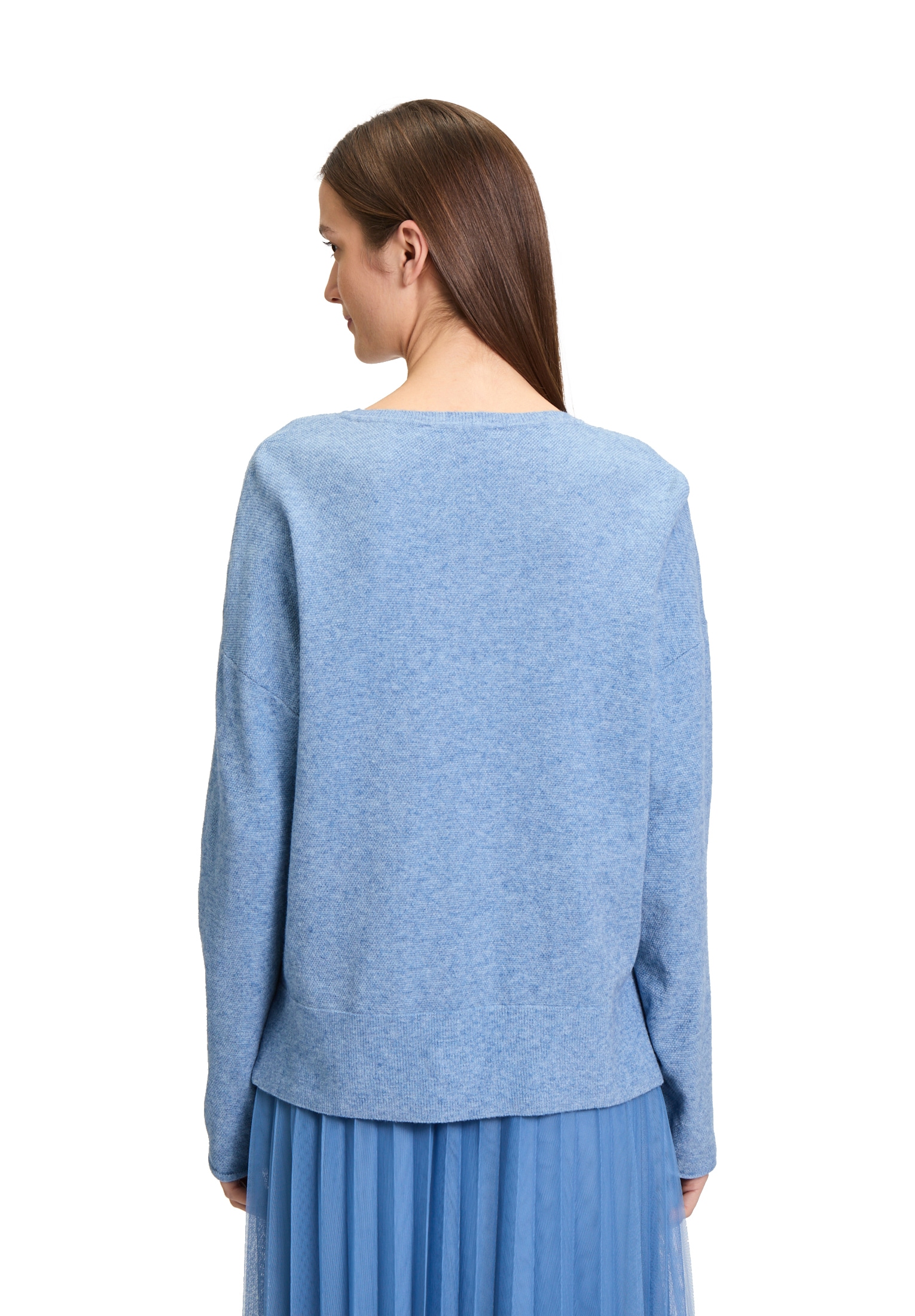 Betty&Co Strickpullover »Strickpullover mit V-Ausschnitt«