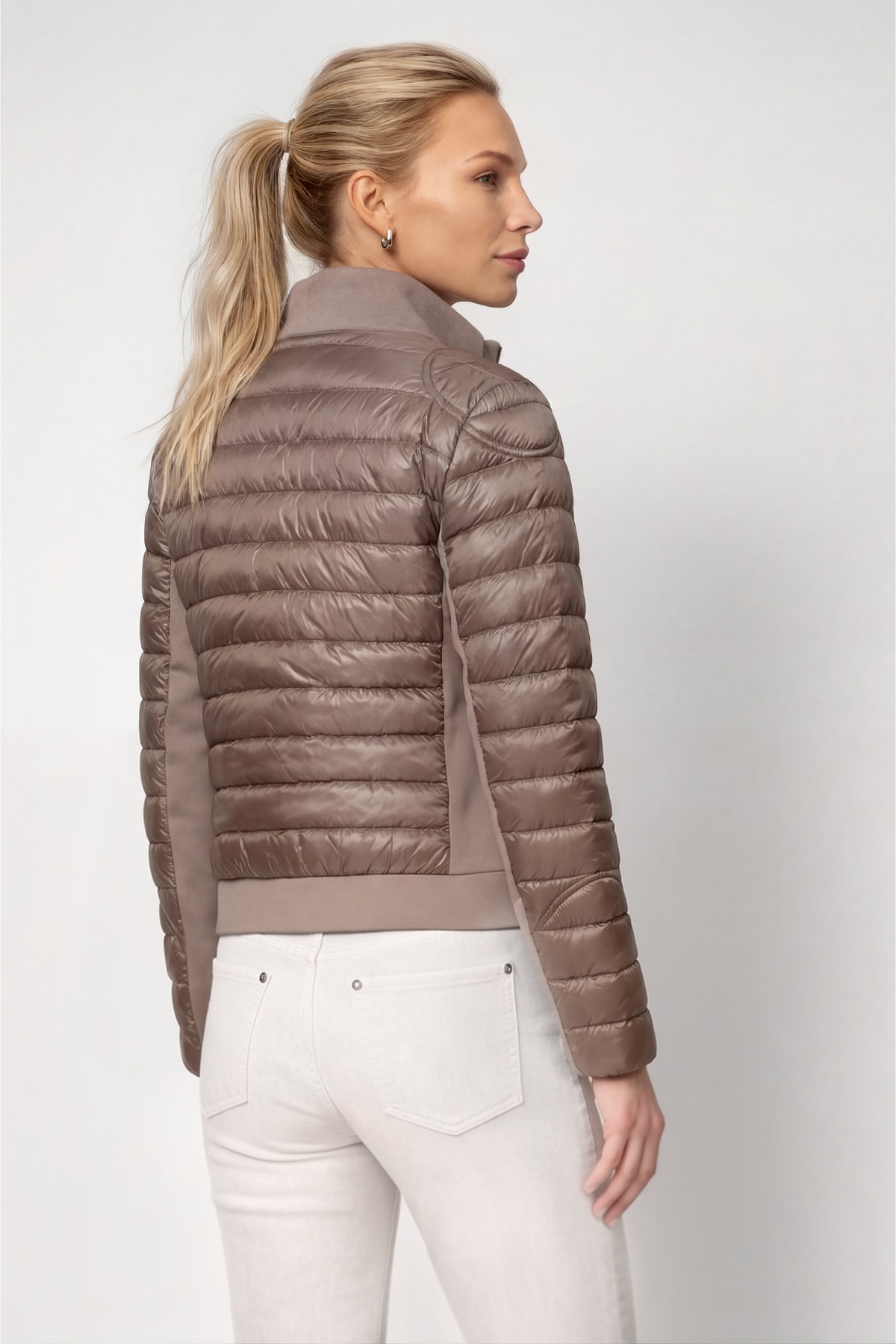 Monari Steppjacke »Jacke Stepp + Neopren« ohne Kapuze Regular fit mit Stehkragen