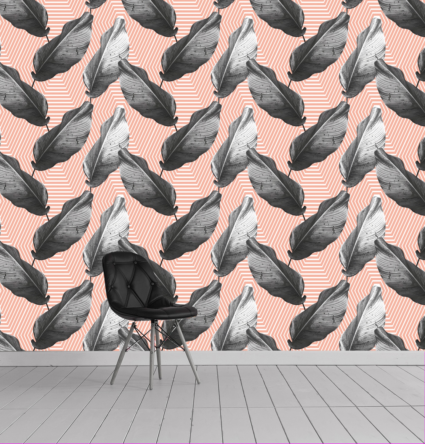 queence Vinyltapete »Shis« Motiv | geblümt | gemustert glatt 90x250cm, selbstklebend, kinderleichte Anbringung, , Sticker