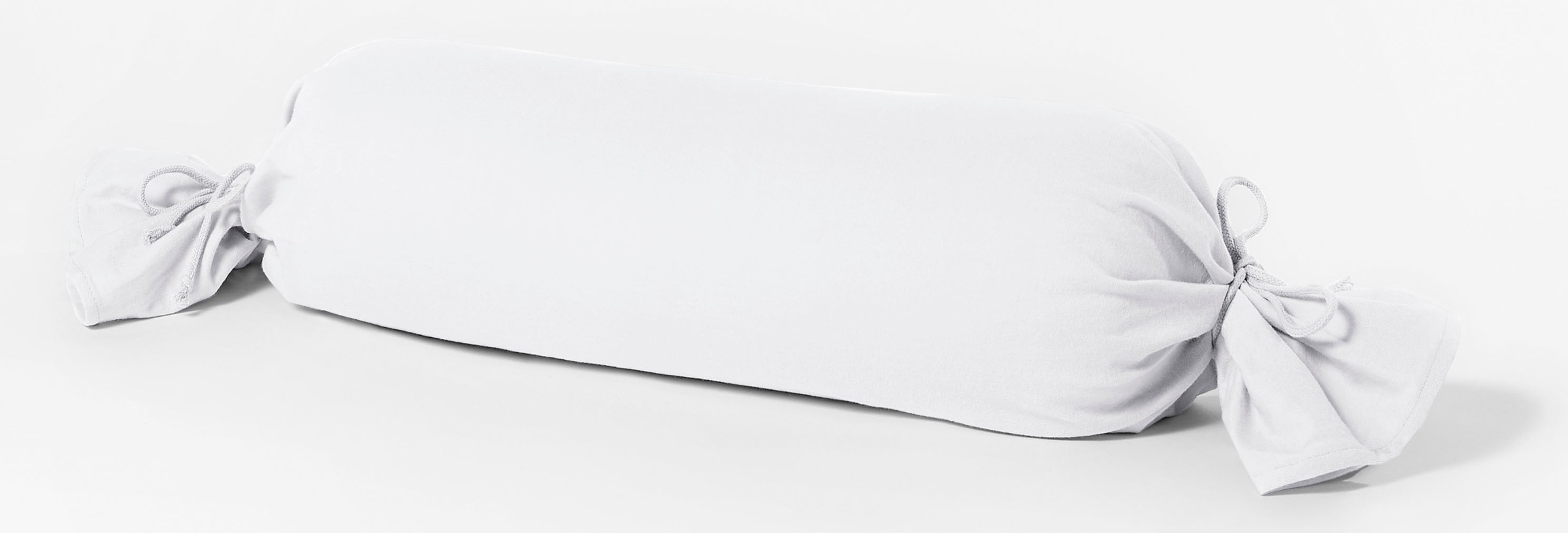 Primera Kissenbezug »Mako-Feinjersey Kissenbezug im Doppelpack« In vielen Uni-Tönen in weiß, Größe B/L: 15 cm x 40 cm