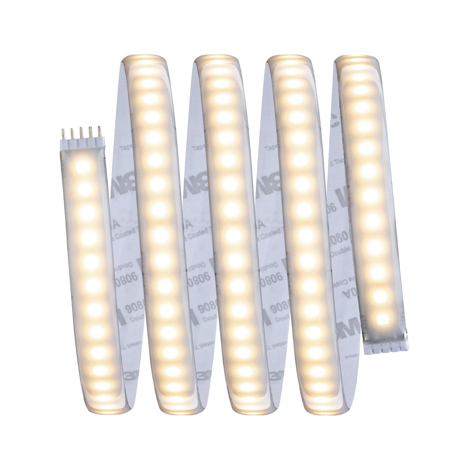 Paulmann LED-Streifen »MaxLED 1000 Basisset 1,5m 20W 230/24V 60VA Silber Kunststoff«, 1 St.-flammig