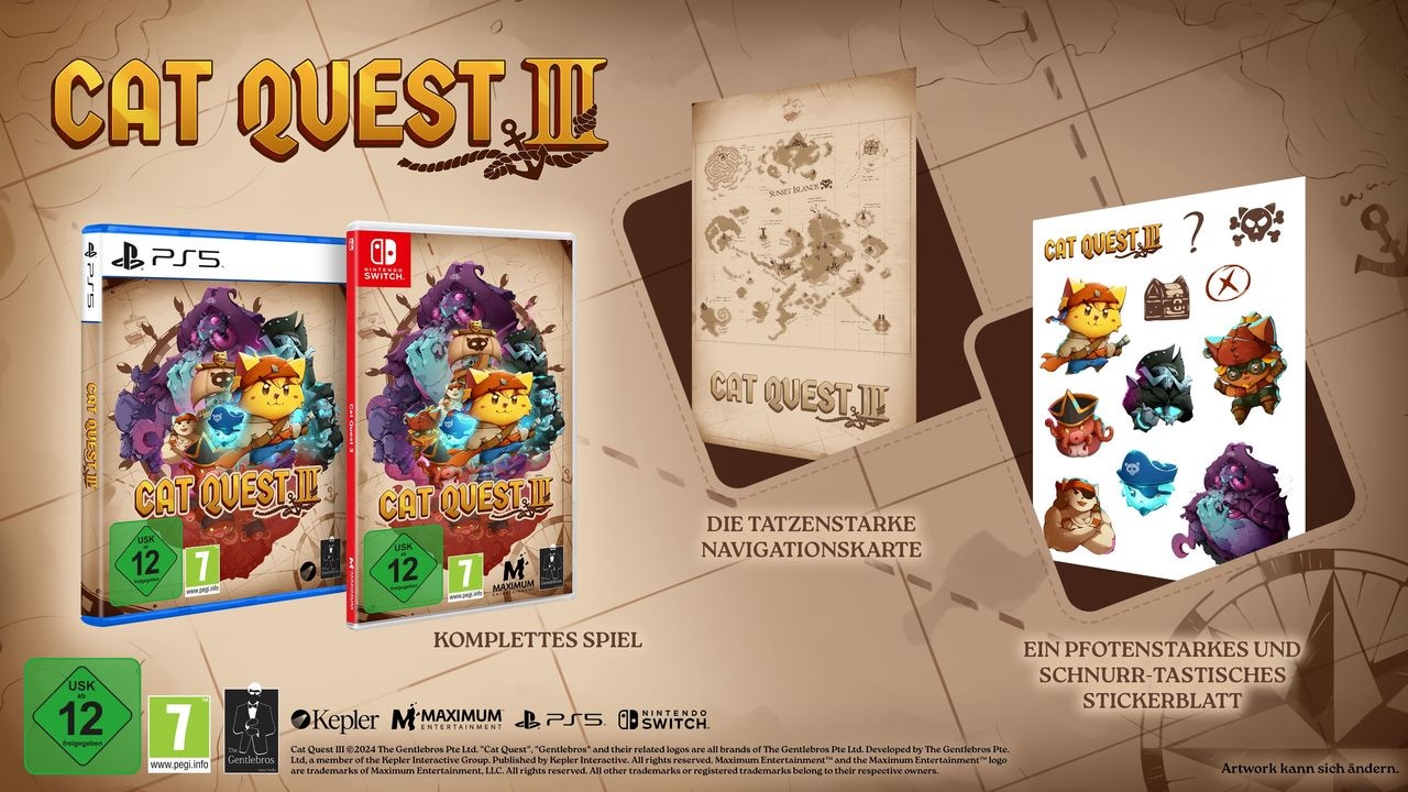 Astragon Spielesoftware »Cat Quest III«, Nintendo Switch