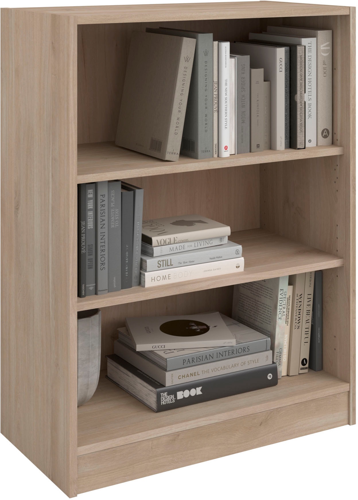 Parisot Büromöbel-Set »Parisot Start Up 22« Set, 3 tlg. Schreibtisch längseitig mit ABS-Kante, frei stellbar