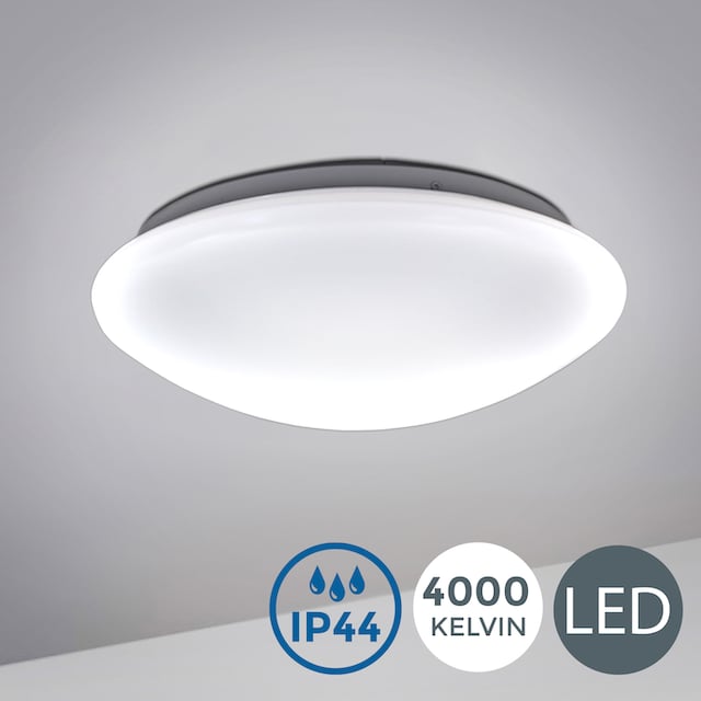 B.K.Licht LED Deckenleuchte, 1 flammig-flammig, LED Bad Deckenlampe Design  Deckenstrahler IP44 Badezimmer Küche Flur bei OTTO