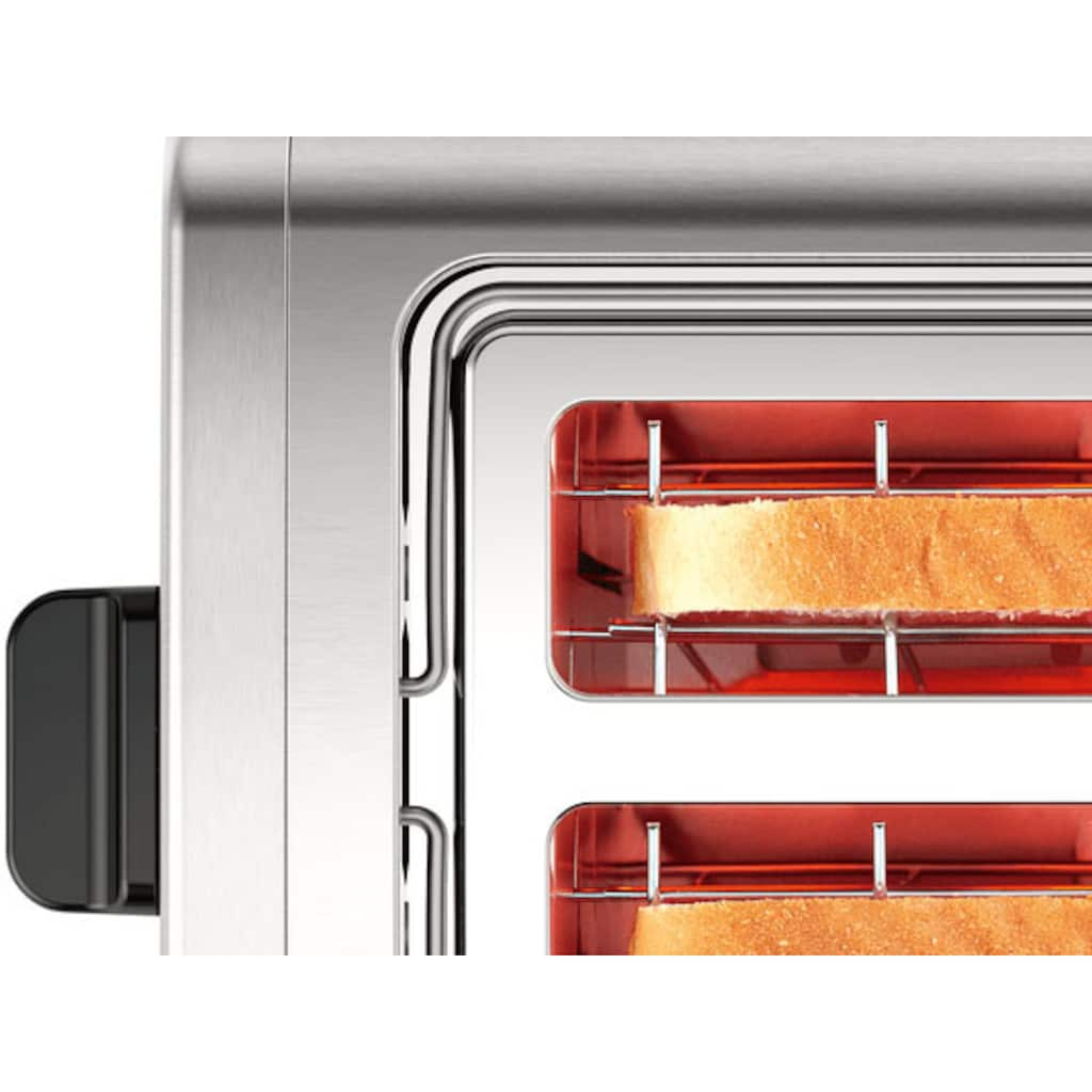 BOSCH Toaster »TAT4P420DE DesignLine«, 2 kurze Schlitze, 820 W