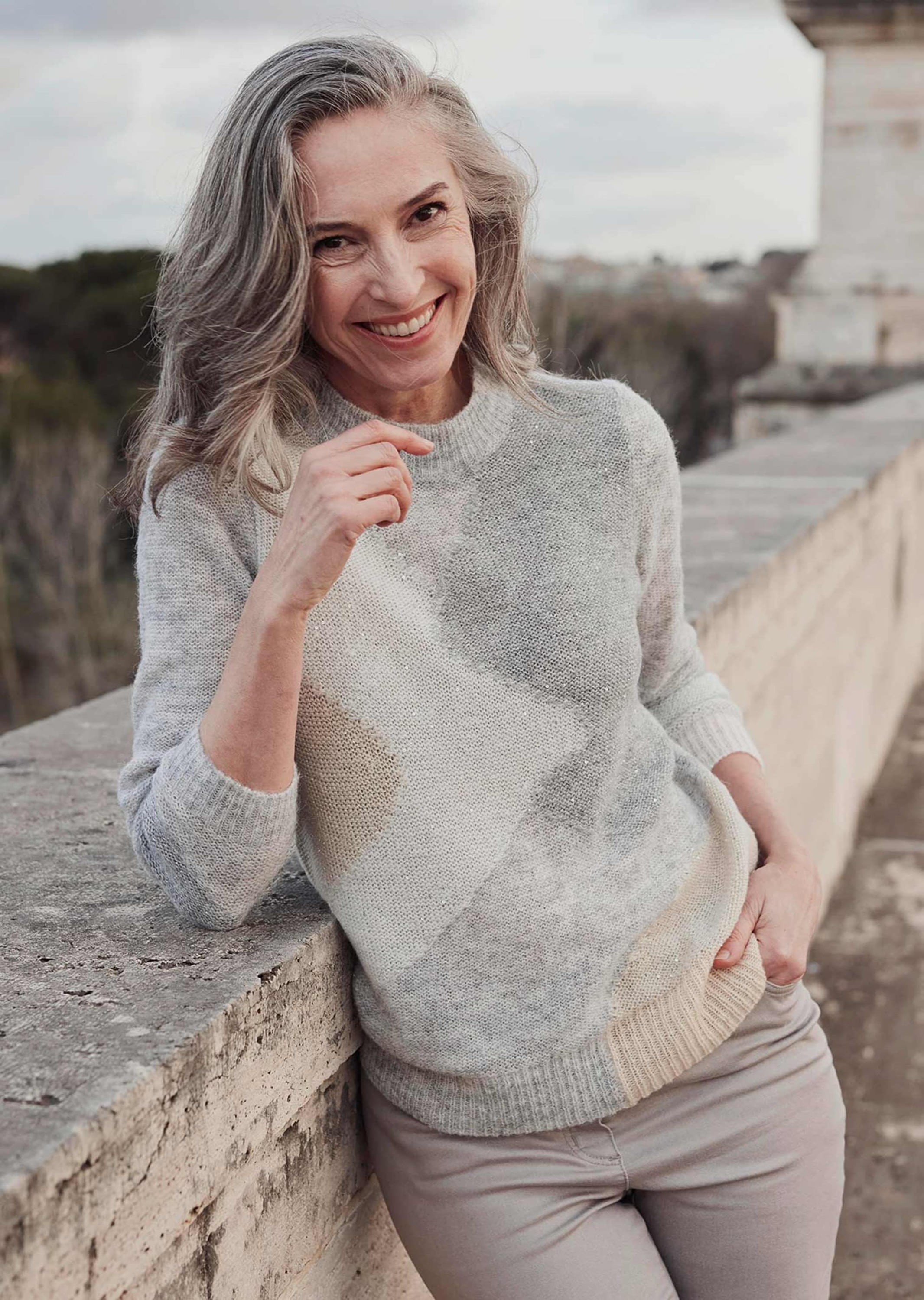 GOLDNER Strickpullover »Kurzgröße Strickpullover«