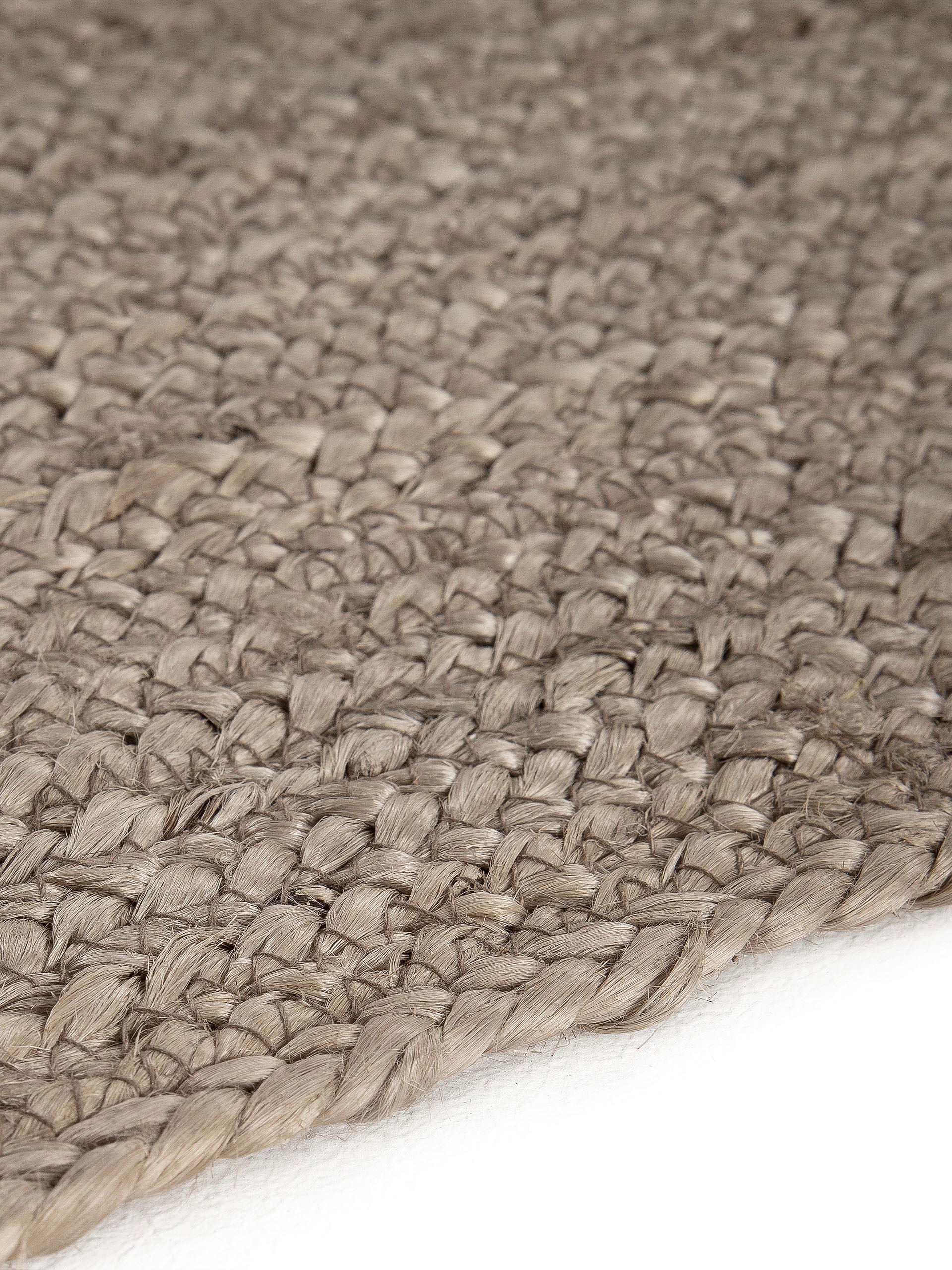 carpetfine Teppich »Nele Juteteppich Naturfaser«, rechteckig, 6 mm Höhe, geflochtener Wendeteppich aus 100% Jute, quadratisch und als Läufer