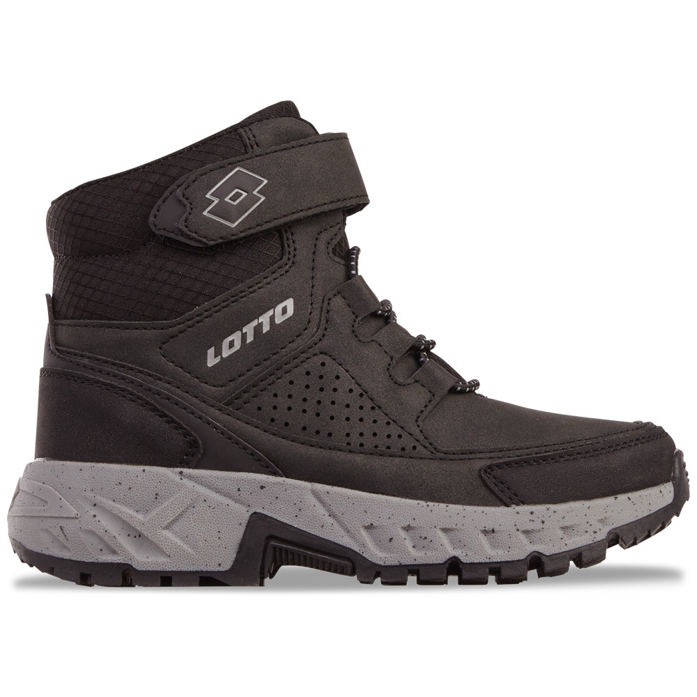 Lotto Mädchen Winterboots - mit reflektierenden Details in schwarz, Größe 39