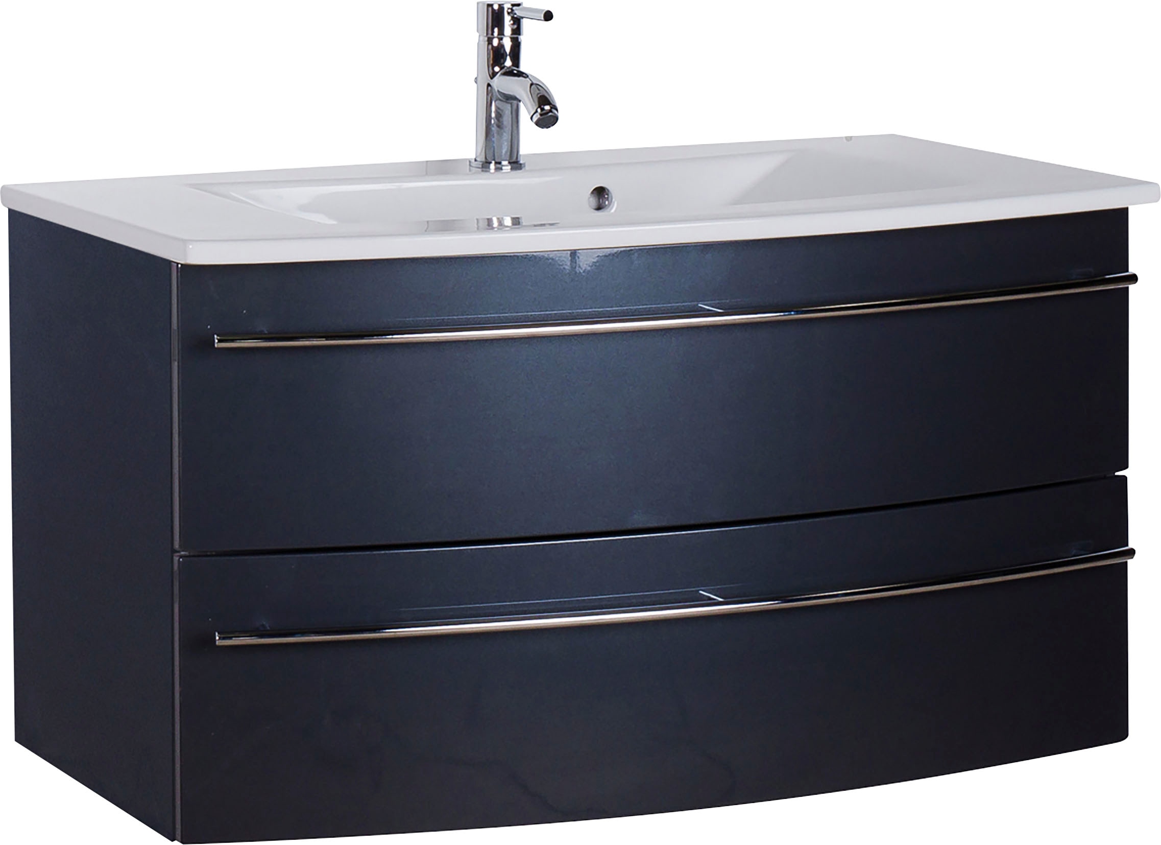 Saphir Waschtisch »3040« in grau, Größe B/H/T: 91 cm x 90 cm x 51 cm