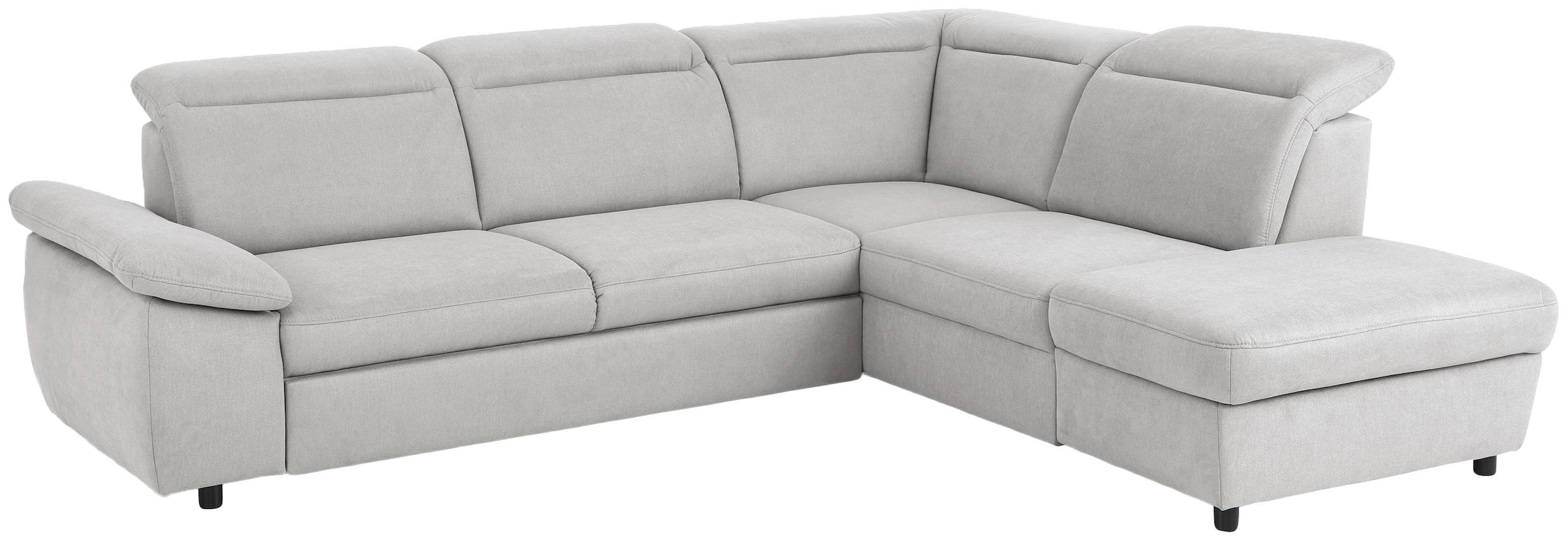 Home affaire Ecksofa »Mauritius L-Form«, mit Ottomane, mit Kopfteil- und Armlehnverstellung