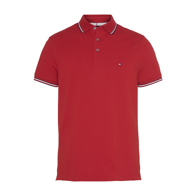 Tommy Hilfiger Poloshirt »1985 RWB TIPPED SLIM POLO«, mit TH-Farben an  Ärmel und Kragen online bestellen bei OTTO