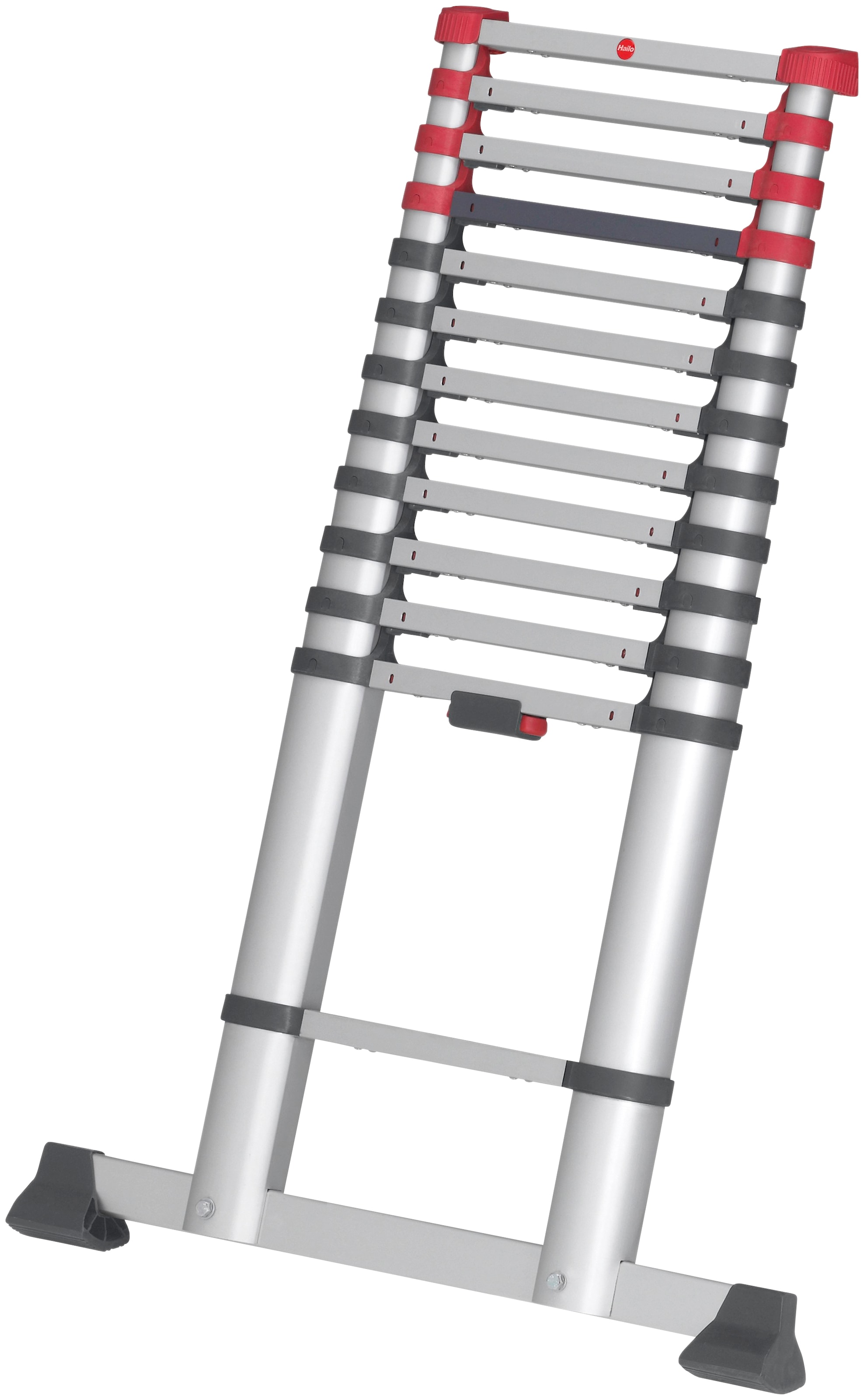 Hailo Teleskopleiter »FlexLine«, Alu-Sicherheits-Teleskopleiter 13 Sprossen