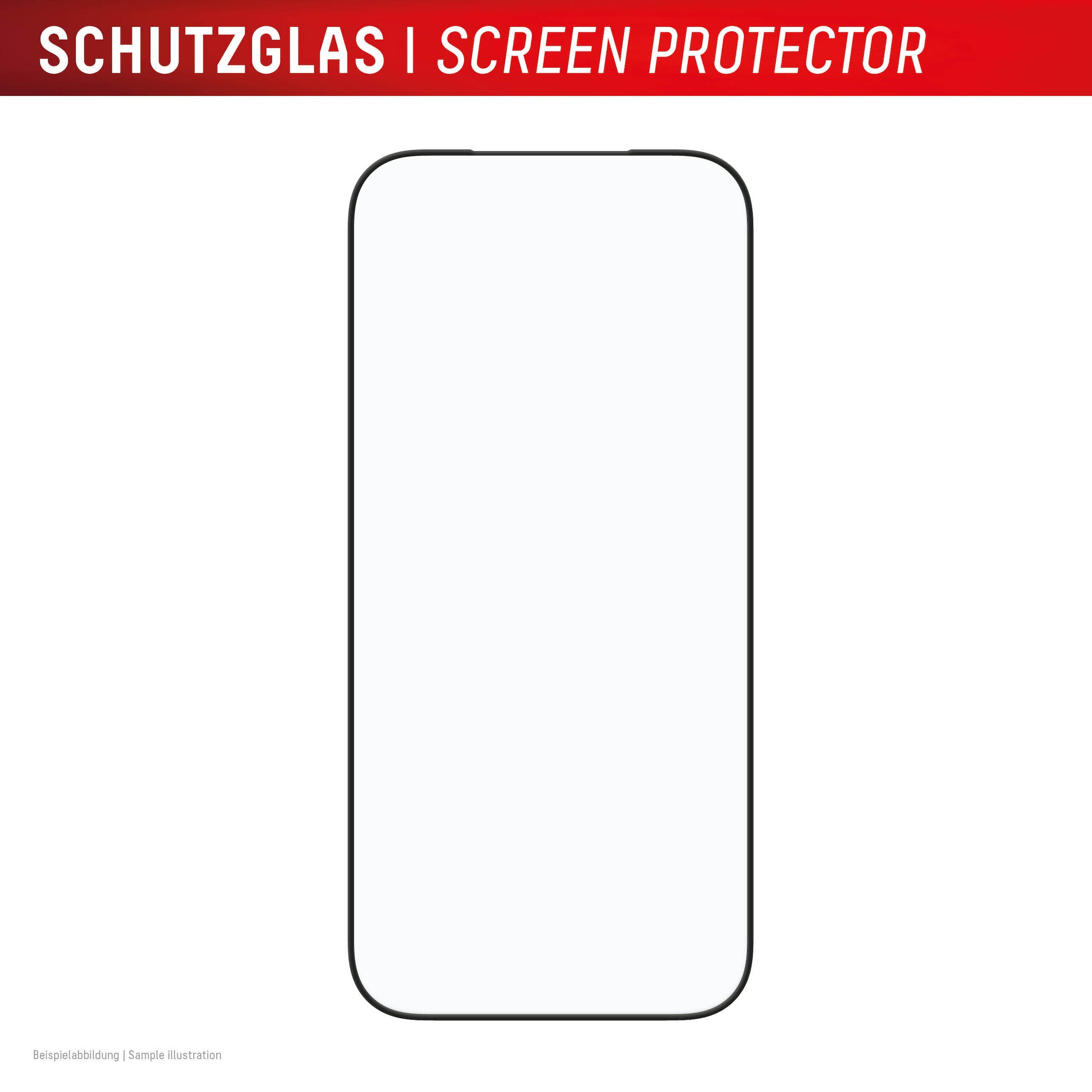 Displex Displayschutzglas »Premium Glass Screen Protector Full Cover« für Apple iPhone 17;Apple iPhone 17 Pro Displayschutzfolie, Schutzfolie, Bildschirmschutz, kratz- & stoßfest
