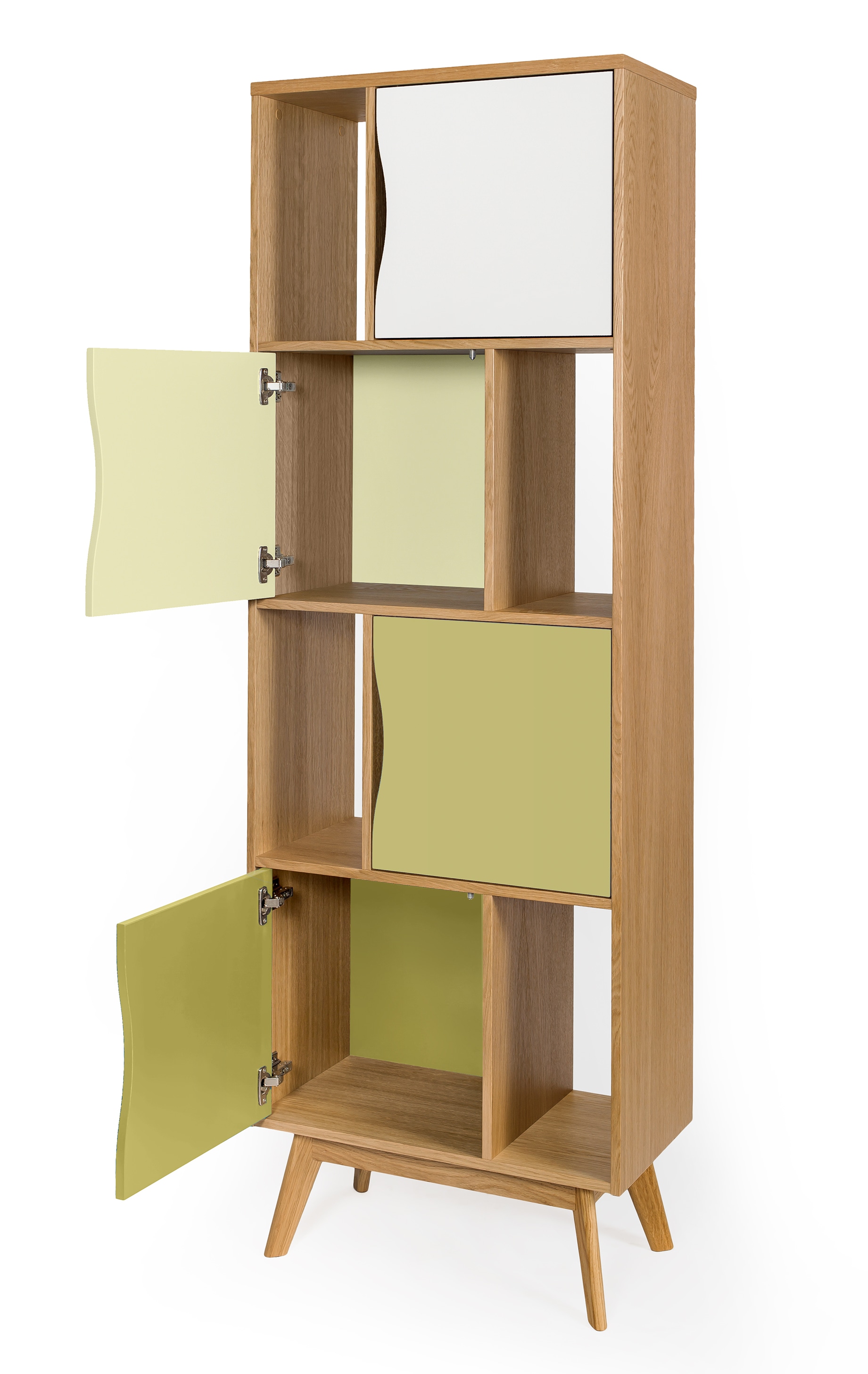 Woodman Bücherregal »Avon«, Holzfurnier aus Eiche