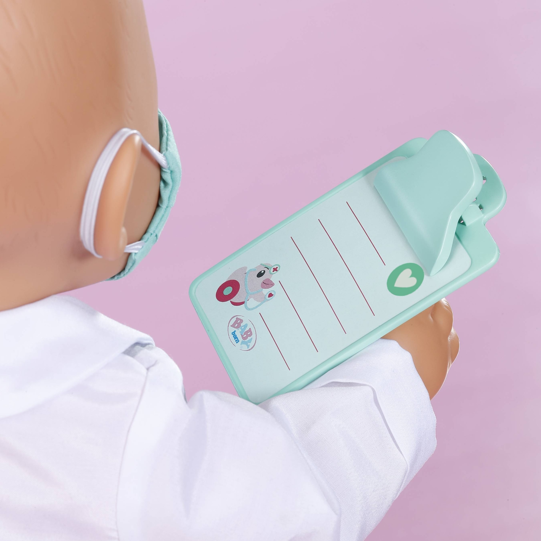 Baby Born Puppenkleidung »Doktor-Outfit 43 cm« passend für Click & Play BABY born Puppen Größe 43 cm