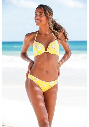 Sunseeker Bikini-Hose »Ditsy«, in knapper Brasilien-Form und mit Häkelkante kaufen