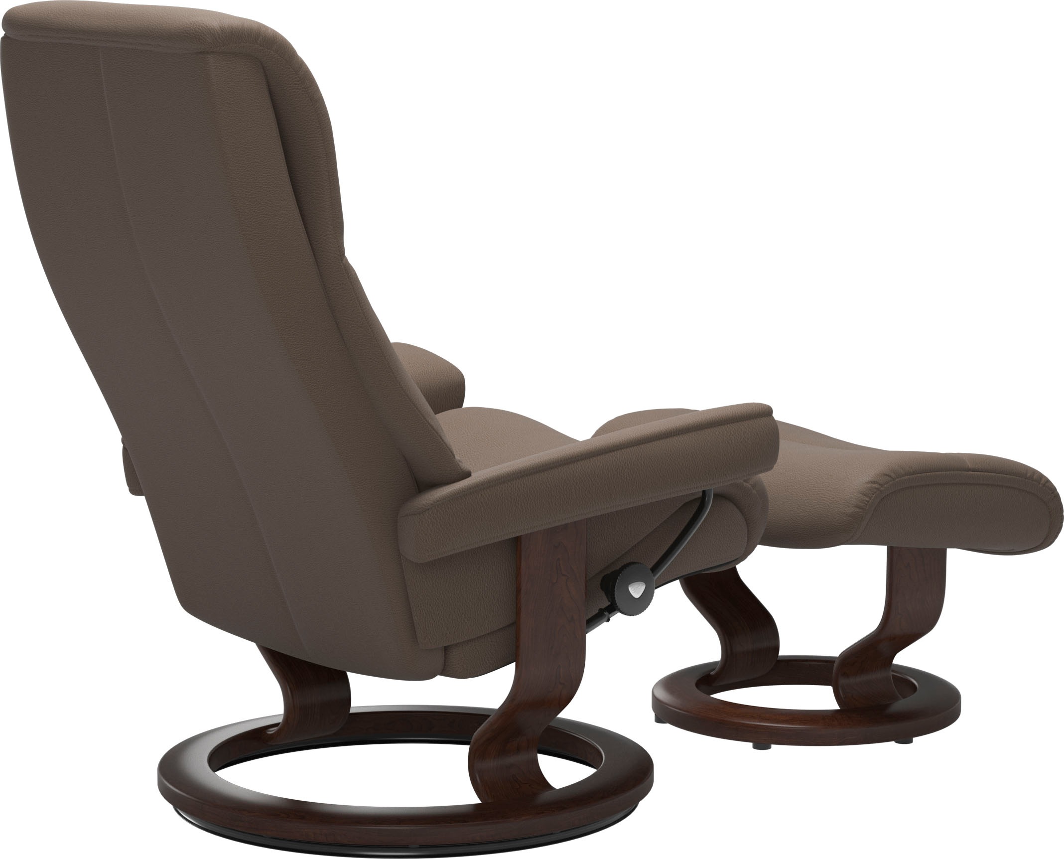 Stressless® Fußhocker »View«, mit Classic Base,Gestell Braun