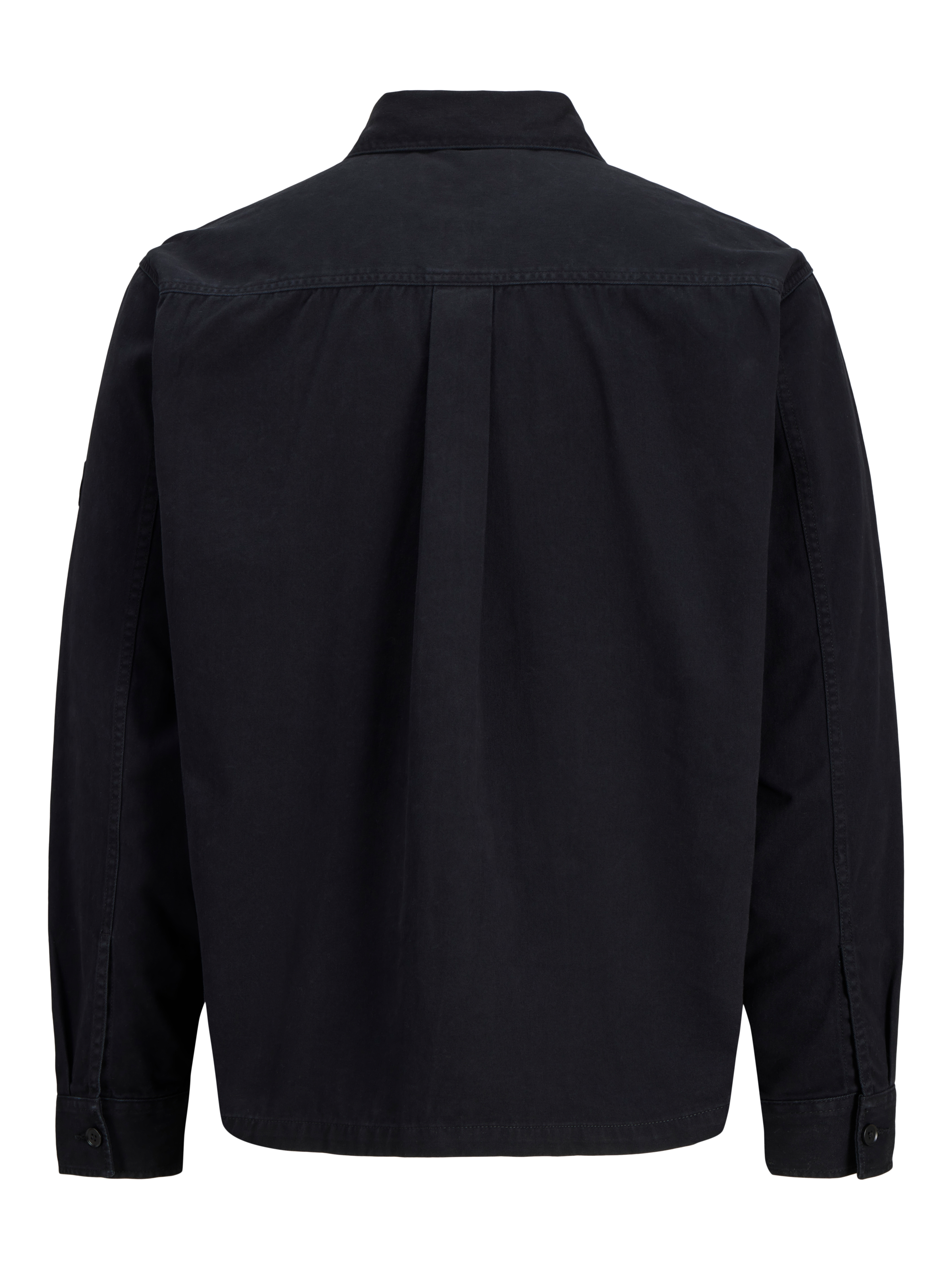 Jack & Jones Langarmhemd »JCOFUSION CLASSIC BADGE OVERSHIRT LN« Overshirt aus Baumwolle, relaxed fit