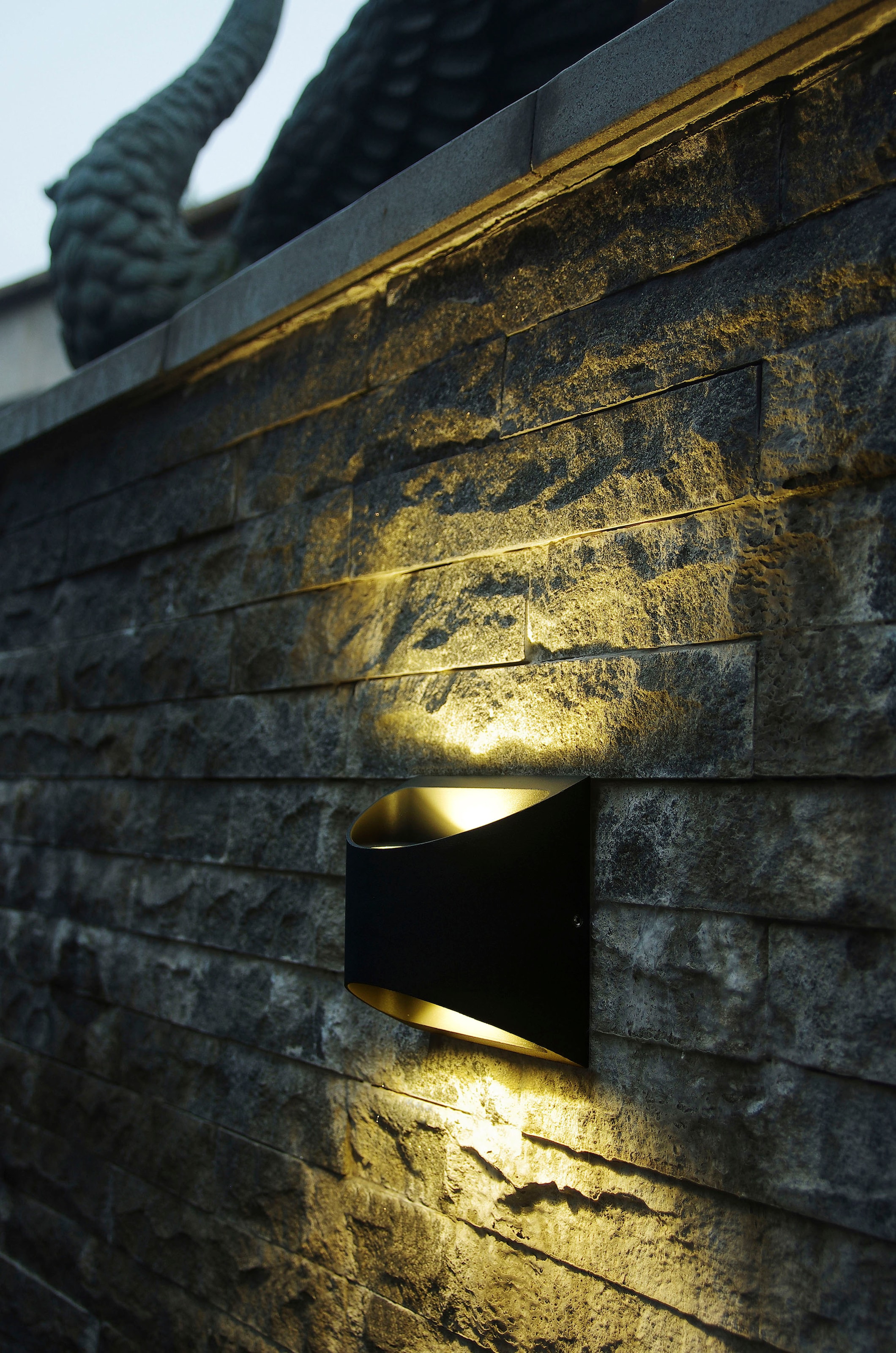 ECO-LIGHT Außen-Wandleuchte »DODD«, Leuchtmittel LED-Modul | LED fest integriert