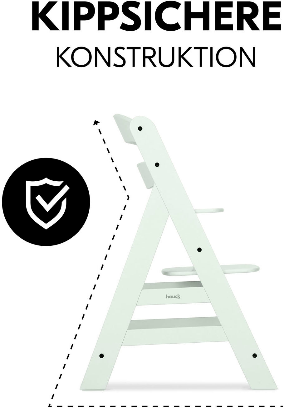 Hauck Hochstuhl »Alpha+, Mint«, FSC® - schützt Wald - weltweit