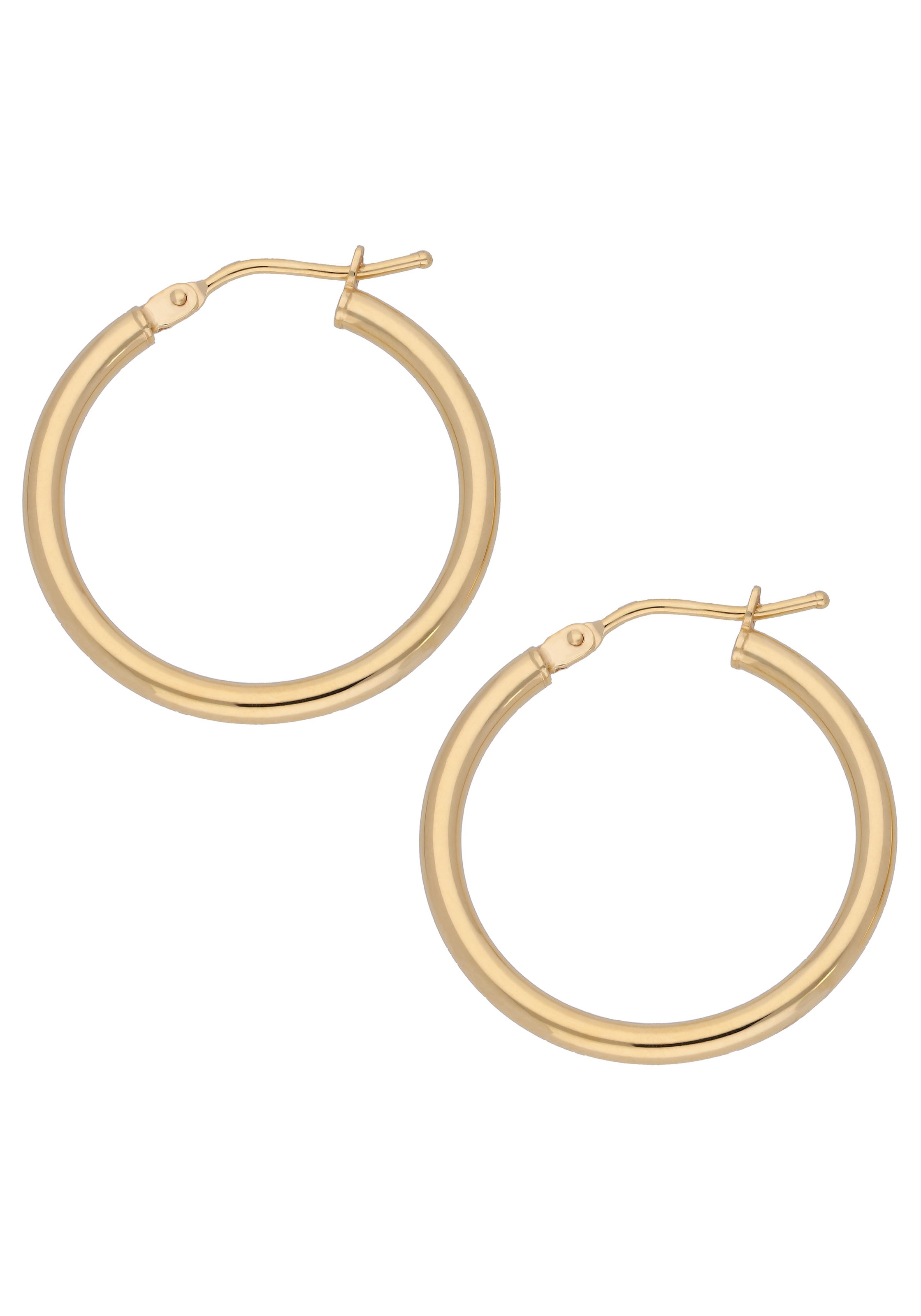 Firetti Paar Creolen »Schmuck Geschenk Gold 375 Ohrschmuck Creole«