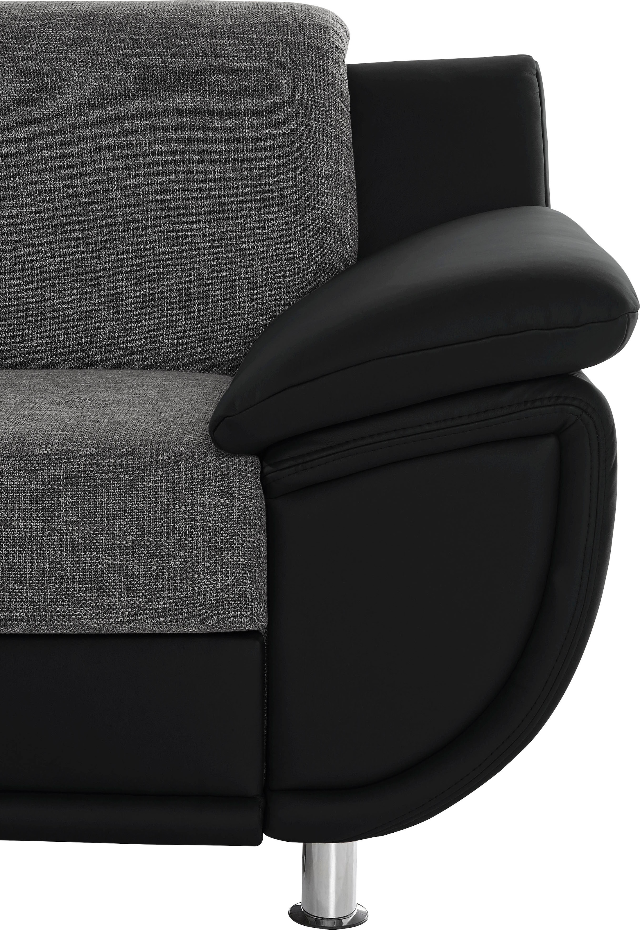 TRENDMANUFAKTUR Sessel »Rondo 3, Loungesessel«, wahlweise mit komfortablem Federkern, mit extra breiten Armlehnen