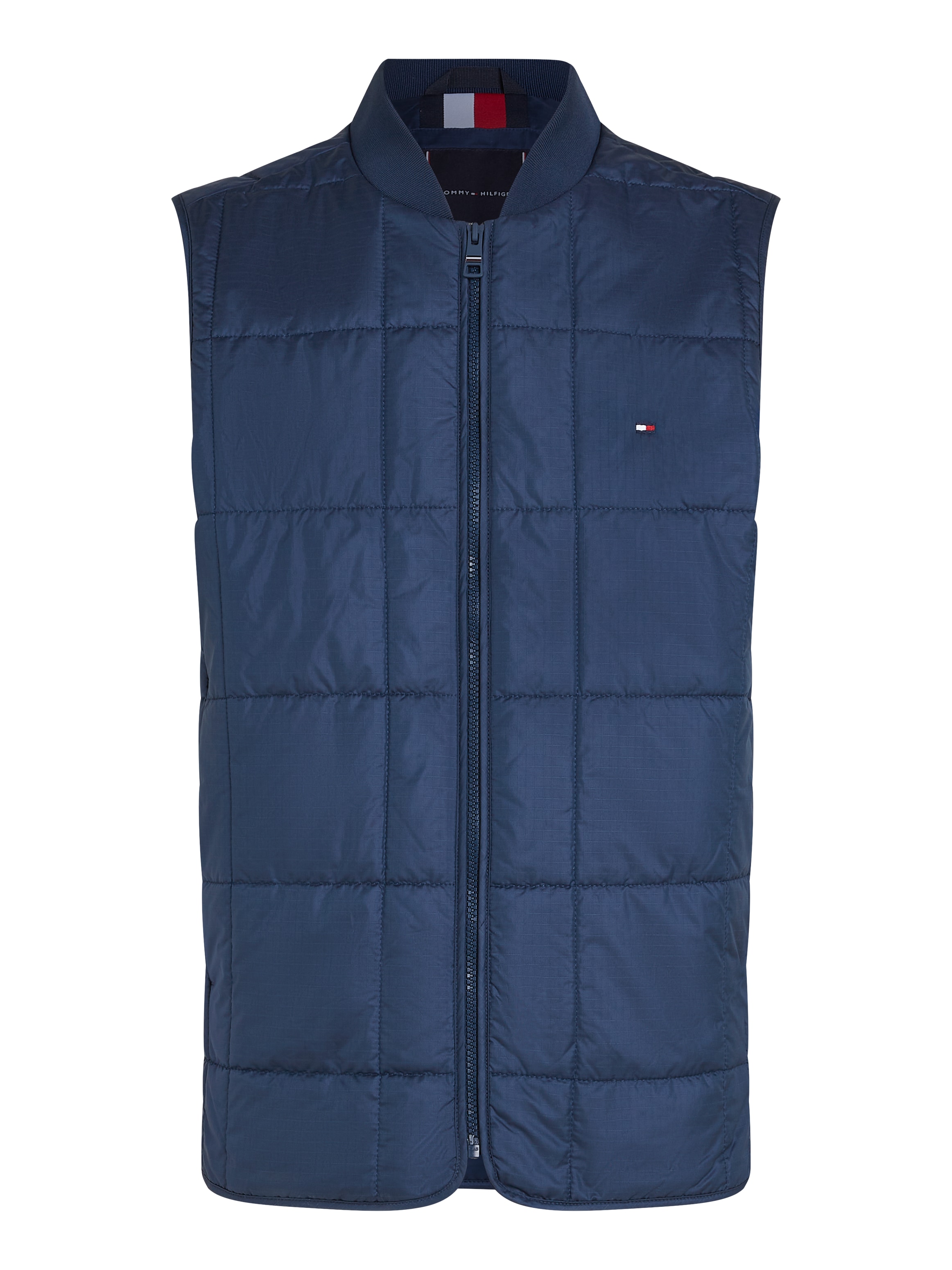 Tommy Hilfiger Steppweste »SQUARE QUILTED VEST«, Mit Rundhalsausschnitt