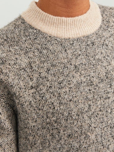 Jack & Jones Rundhalspullover »JCOSPACE KNIT MOCK NECK SN«