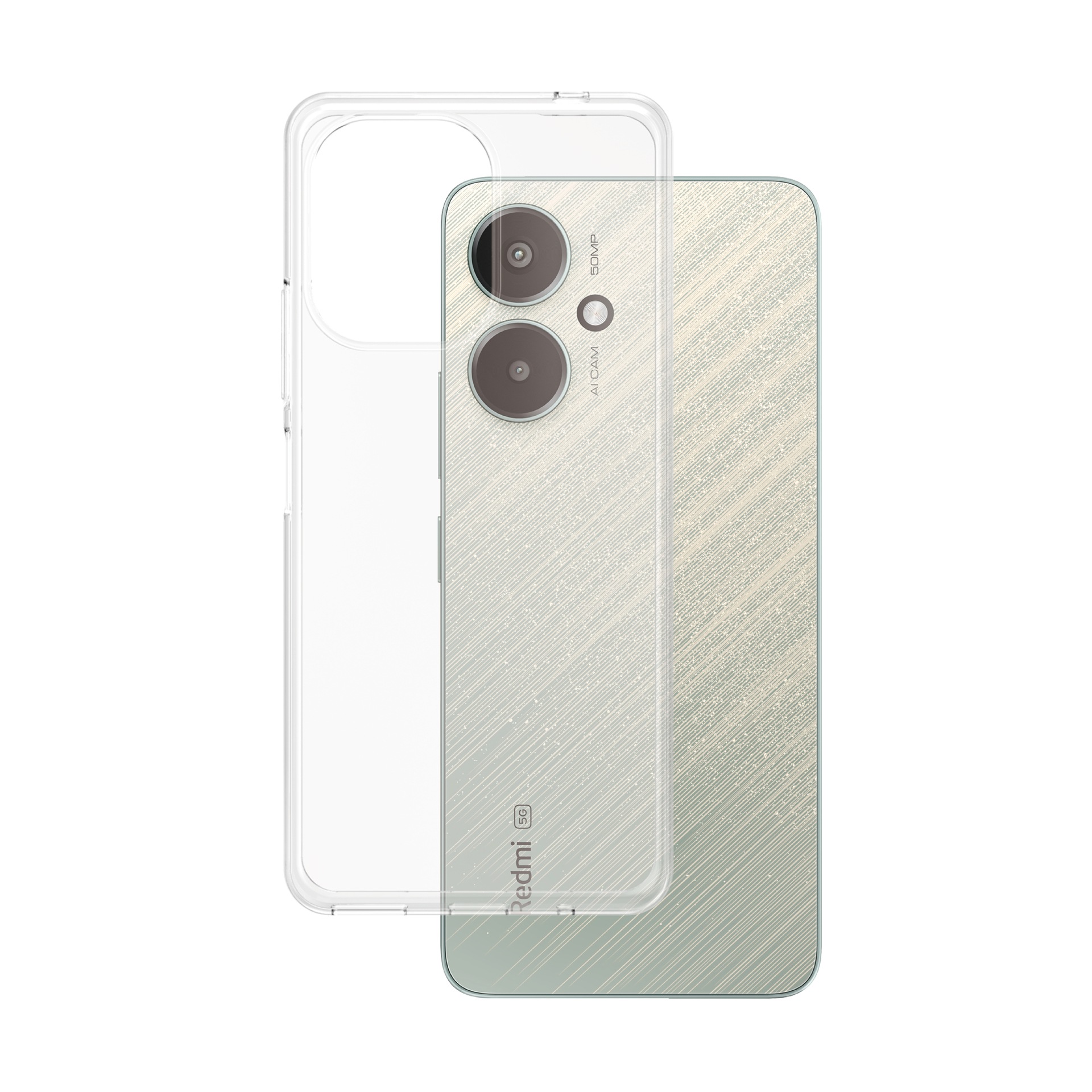 SAFE by PanzerGlass Handyhülle »TPU Case für Xiaomi Redmi 13C« Backcover, Schutzhülle, Handyschutzhülle, Case, Schutzcase, stoßfest