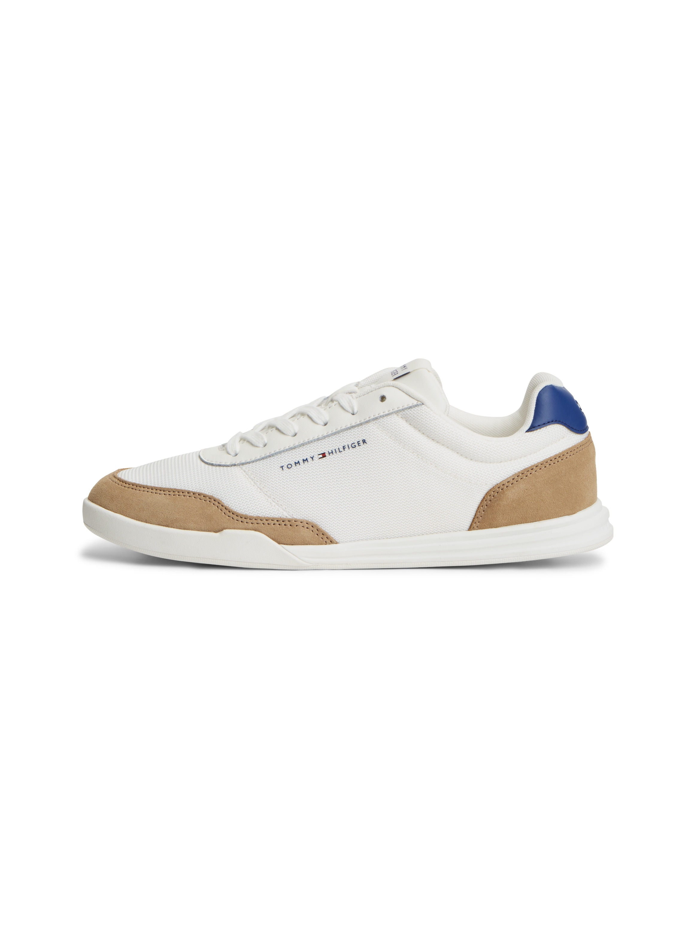 Tommy Hilfiger Sneaker »LO PRO CUPSOLE NYLON SUEDE MIX«  Freizeitschuh, Halbschuh, Schnürschuh mit seitlichem Logo
