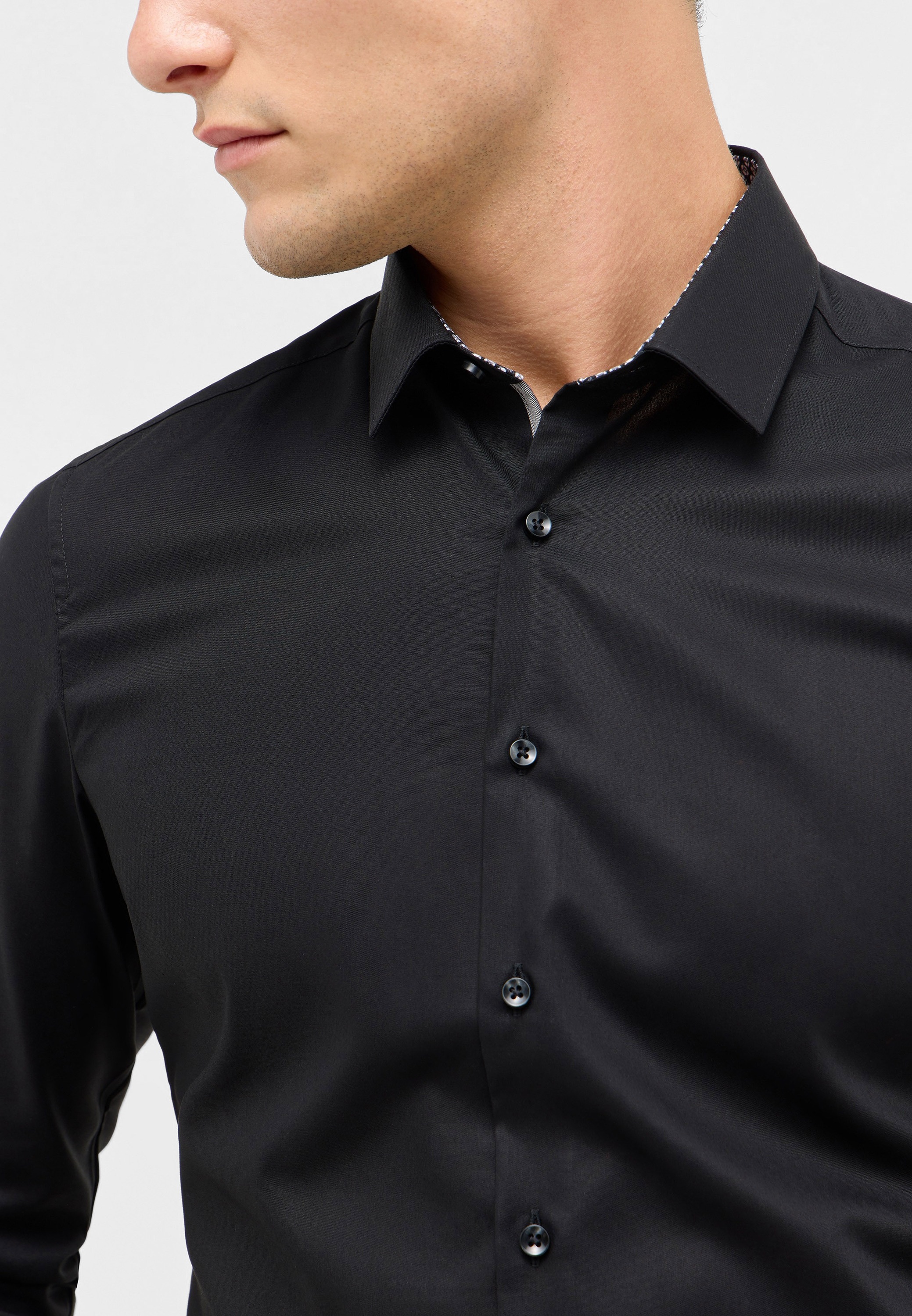 Eterna Langarmhemd »SUPER SLIM« NON IRON (bügelfrei)