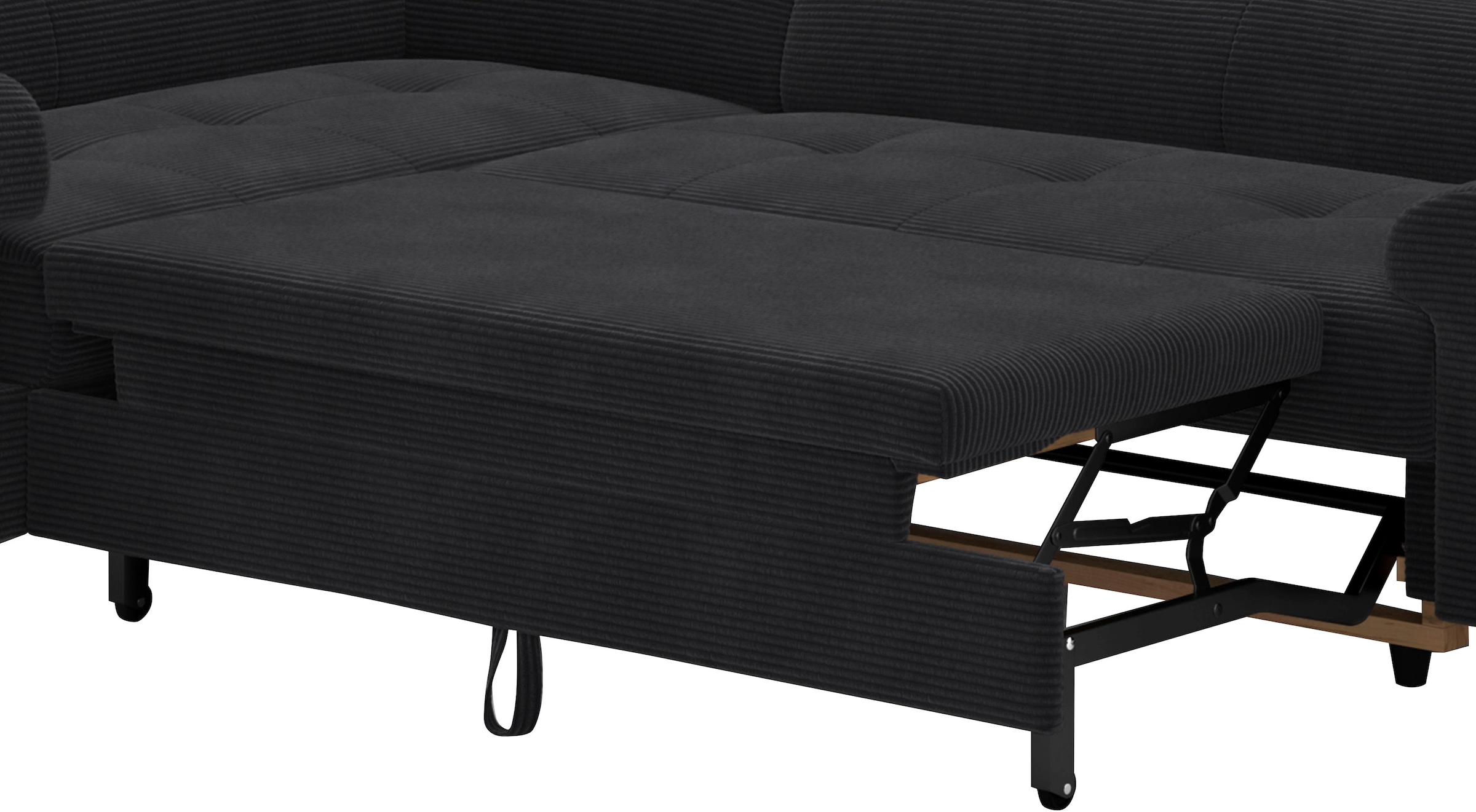 COTTA Ecksofa »Aura L-Form«, mit Schlaffunktion, Bettkasten und Kopfteilverstellung