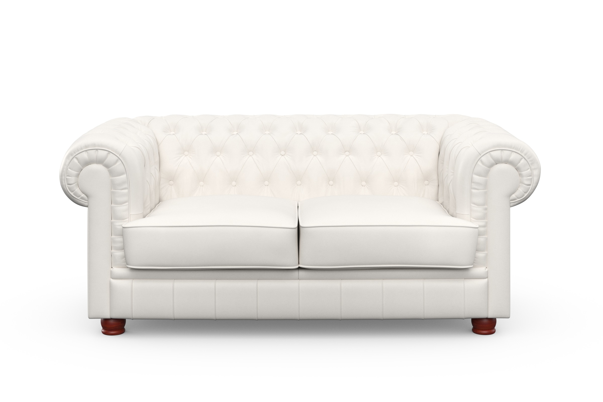 Max Winzer® Chesterfield-Sofa »Kent 2-Sitzer, edel und bequem, hochwertige Detailverarbeitung«, mit aufwendiger Knopfheftung, komfortable Armlehne, Breite 175 cm