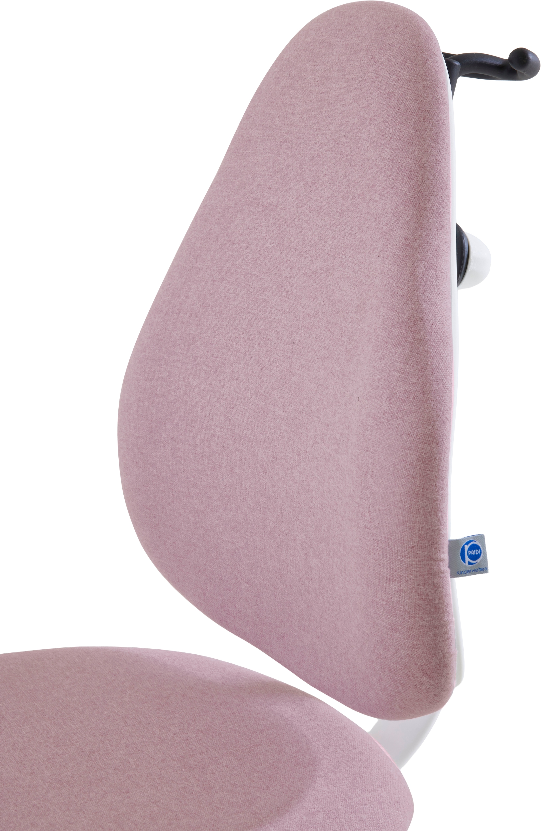 PAIDI Büromöbel-Set »Kinderschreibtisch & Drehstuhl in Weiß, mitwachsend & ergonomisch« Spar-Set, 130x70 cm Schülerschreibtisch, Kinderstuhl in Blau/Rosa,  stufenlos höhenverstellbar, neigbare Tischplatte, Schulstarter-Set