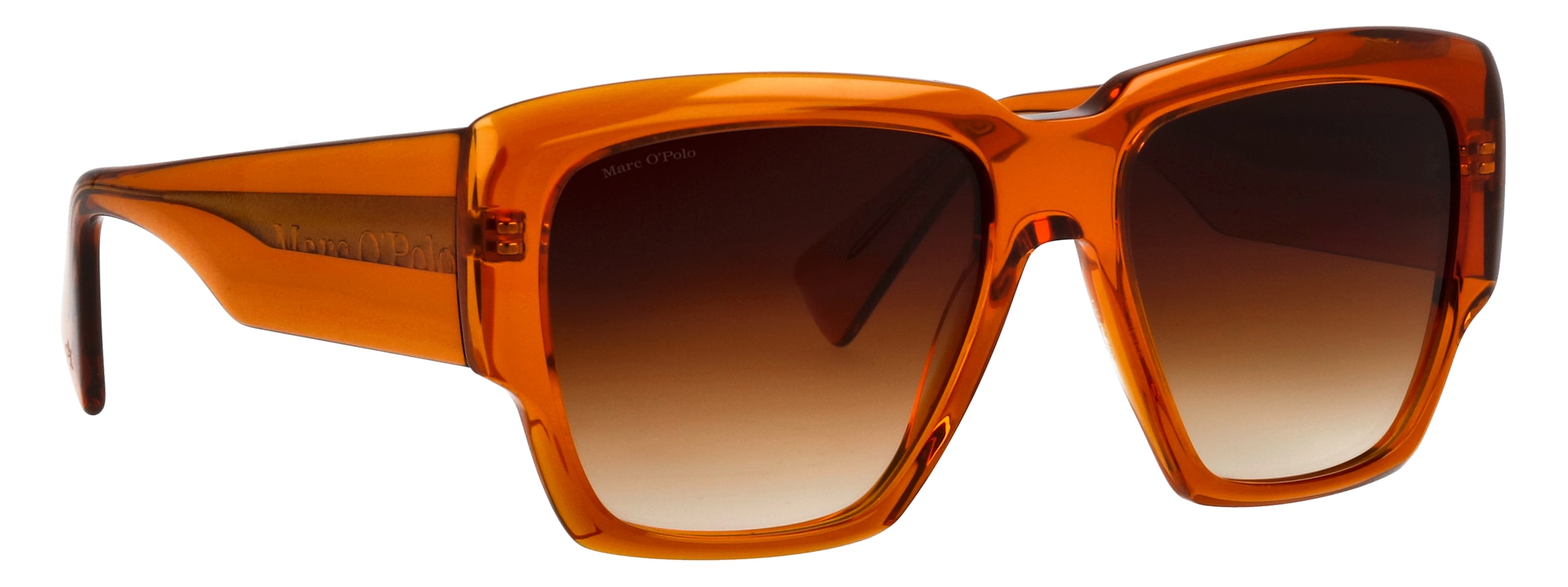 Marc O'Polo Sonnenbrille »506227«, Form Karree/Eckig, Logoschriftzug auf Bügel und Glas, CR 39