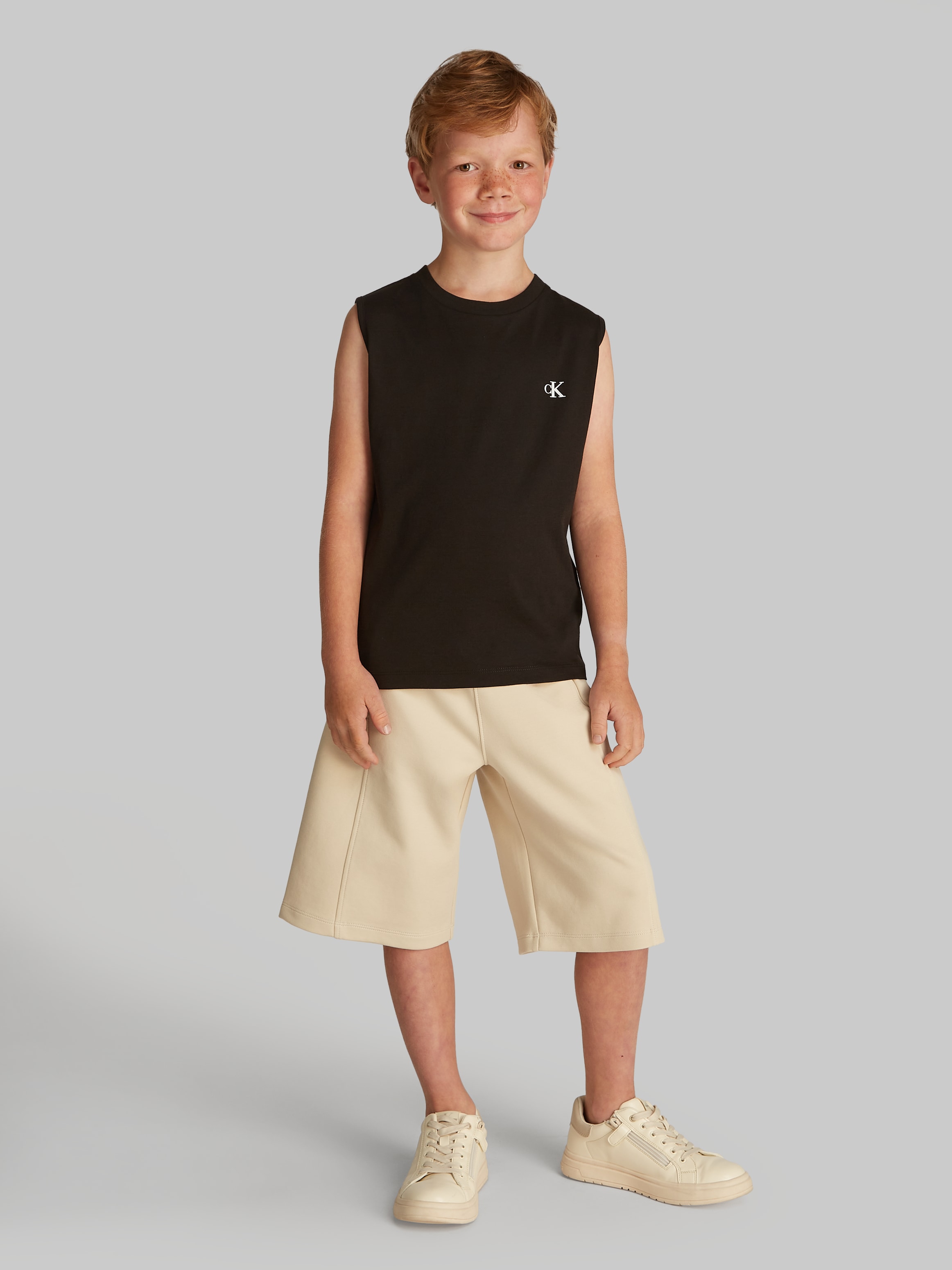 Calvin Klein Jeans T-Shirt »MONO 2-PACK SL T-SHIRTS«, (Packung, 2 tlg., 2-er Pack), mit Logodruck