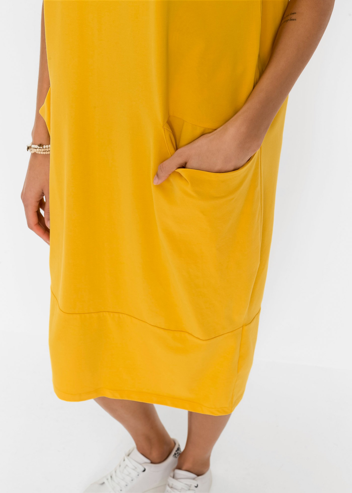 bonprix Jerseykleid »Jerseykleid mit Taschen« Jerseykleid mit Taschen