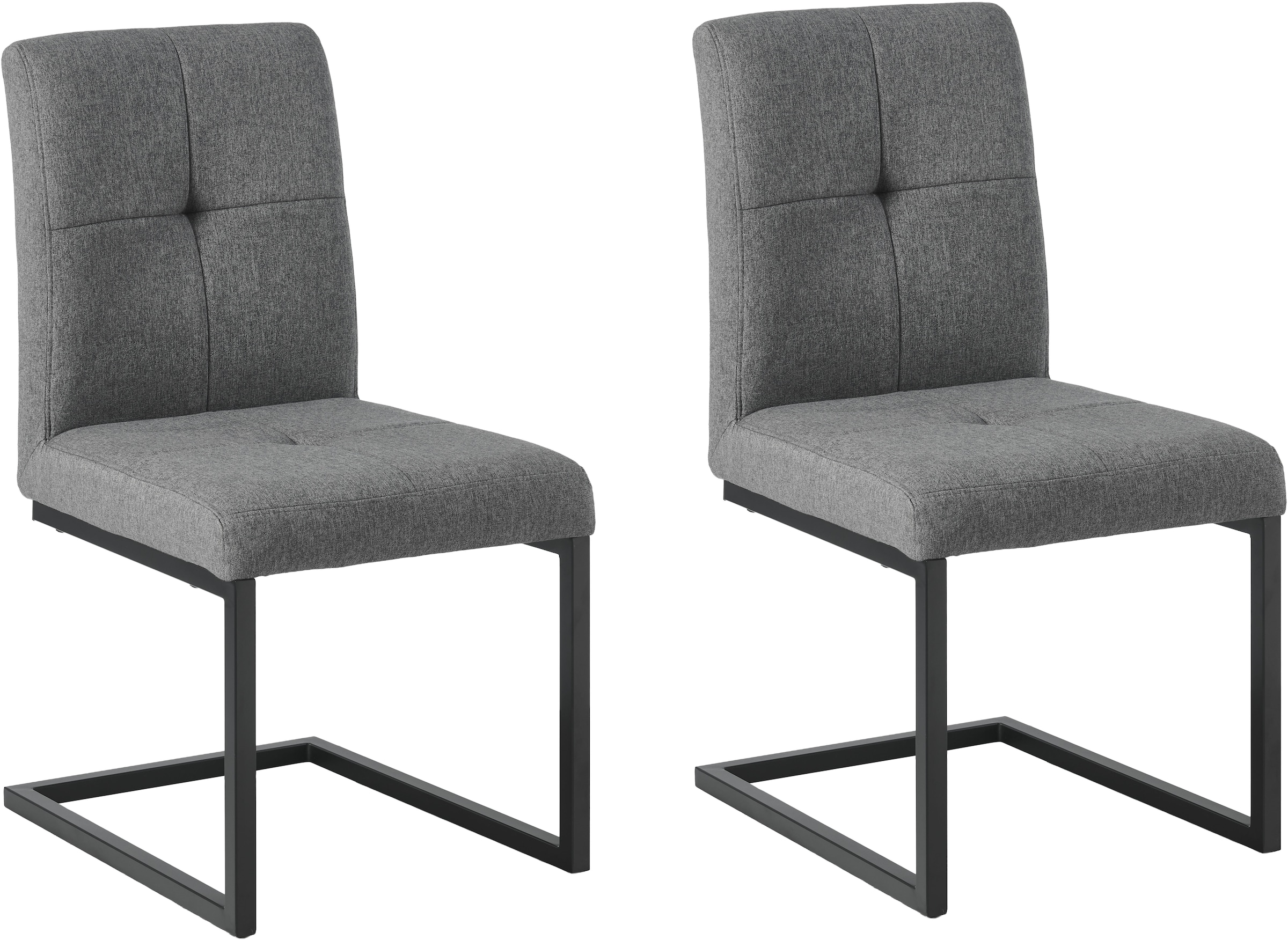 OTTO home Eckbankgruppe »Geranie, Sitzgruppe, Eckbank inkl. Stauraum, Esstisch, 2 Freischwinger« Set, Eckbank inkl. Stauraum wahlweise links und rechts montierbar, 4 tlg. tlg. mit und ohne Stauraum wählbar