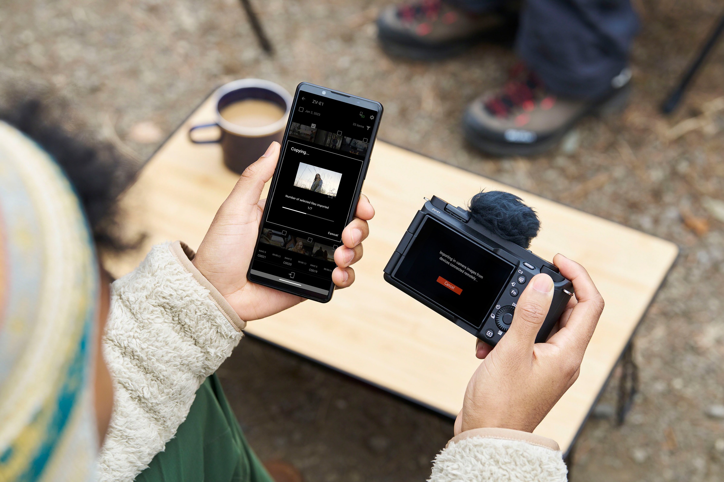 Sony Systemkamera »ZV-E1«, 12,1 MP, Bluetooth-WLAN (Wi-Fi)