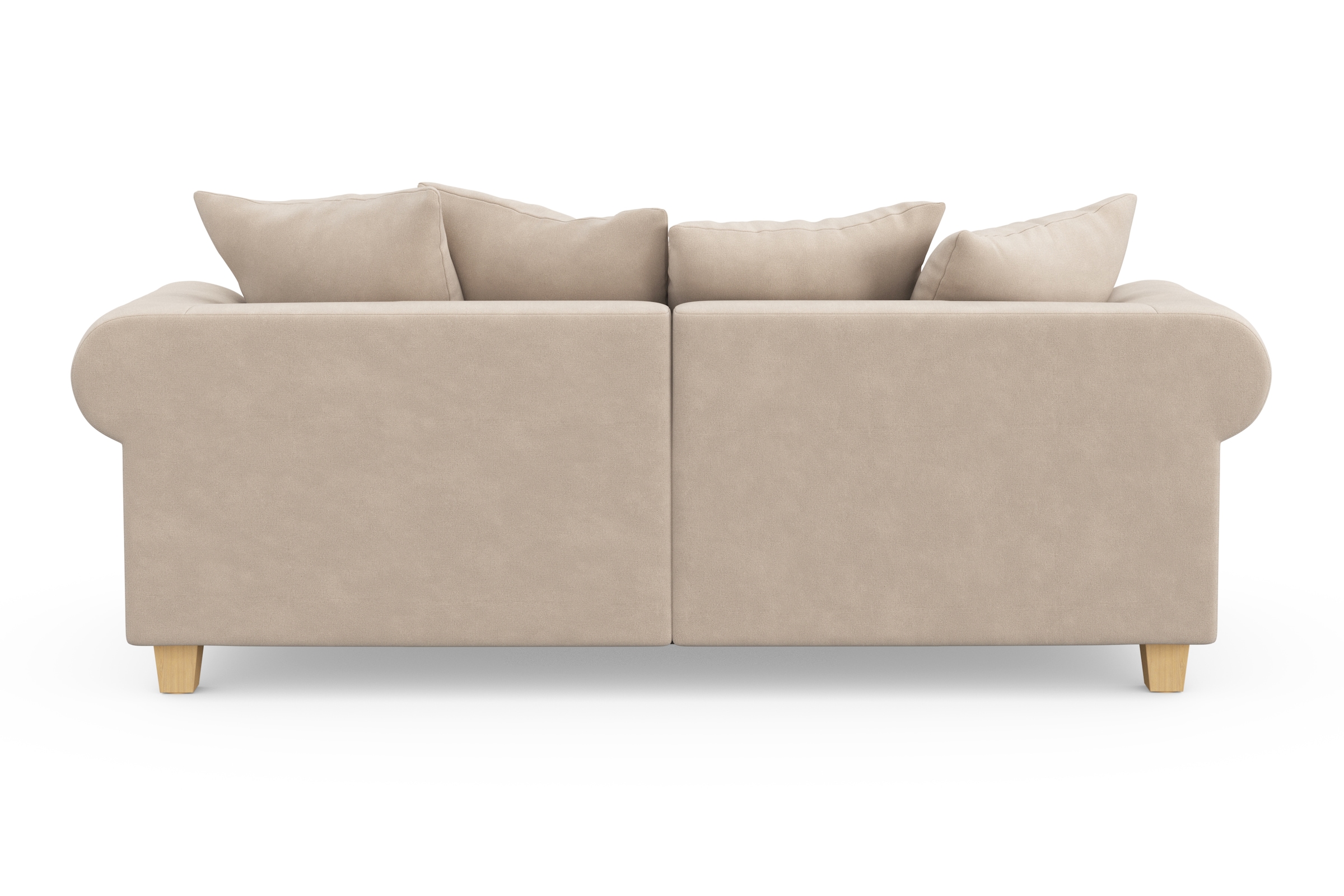 Home affaire Big-Sofa »Queenie Megasofa«, weichem bei kuschelige zeitlosem viele Kissen OTTO St.), und Design, Sitzkomfort mit (2