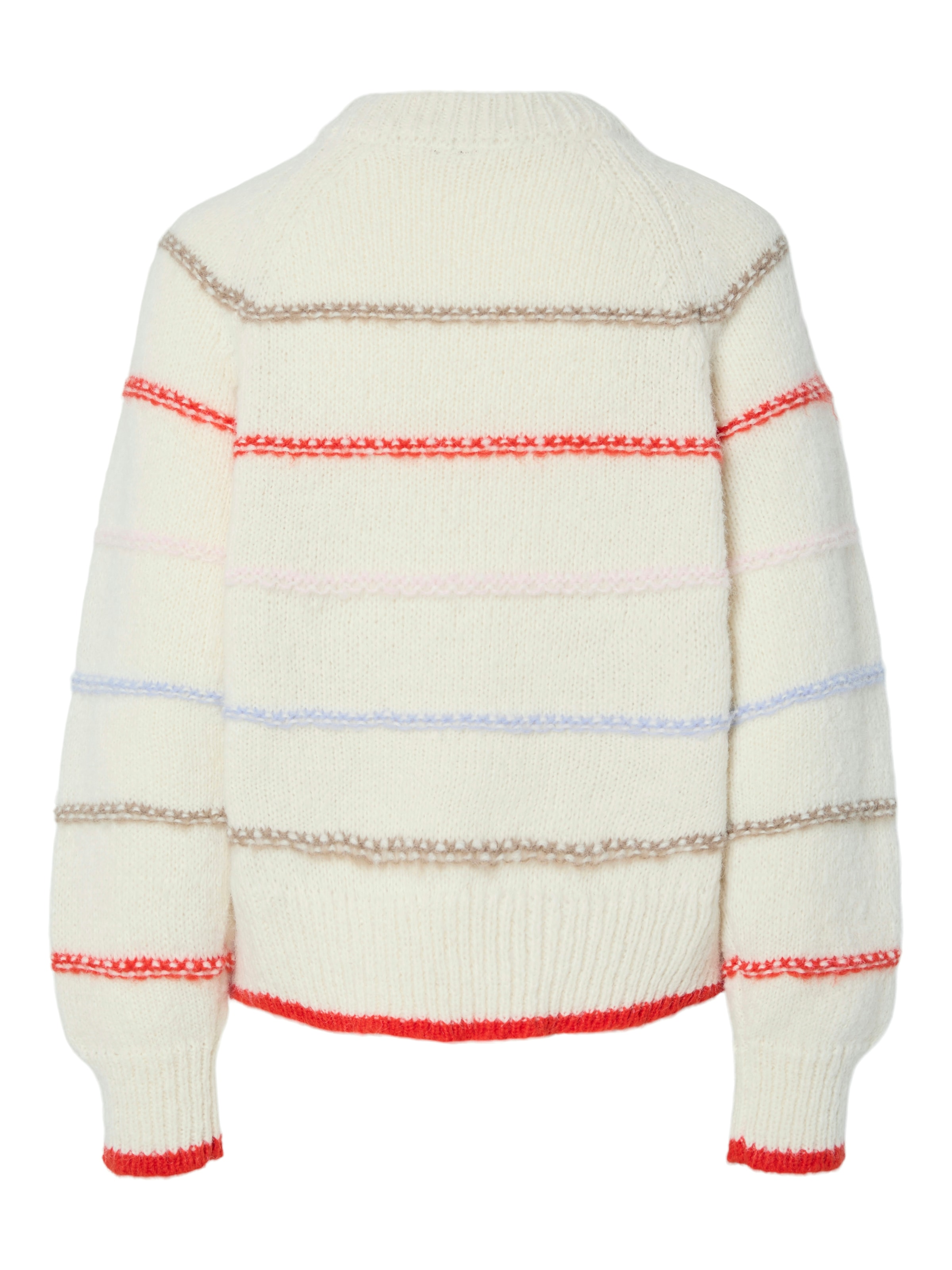 pieces Strickpullover »PCNELIA LS O-NECK KNIT NOOS BC«