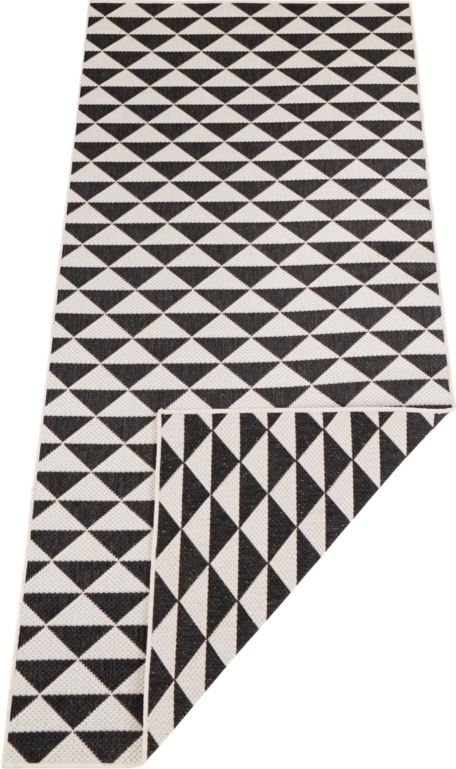 NORTHRUGS Läufer »Tahiti«, rechteckig, 5 mm Höhe, In- und Outdoor geeignet, Wendbar