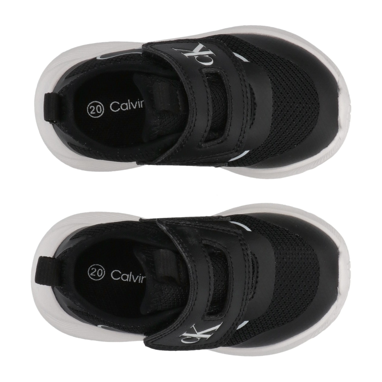 Calvin Klein Jeans Sneaker, Chunky Sneaker, Klettschuh, Freizeitschuh mit Logo verziert