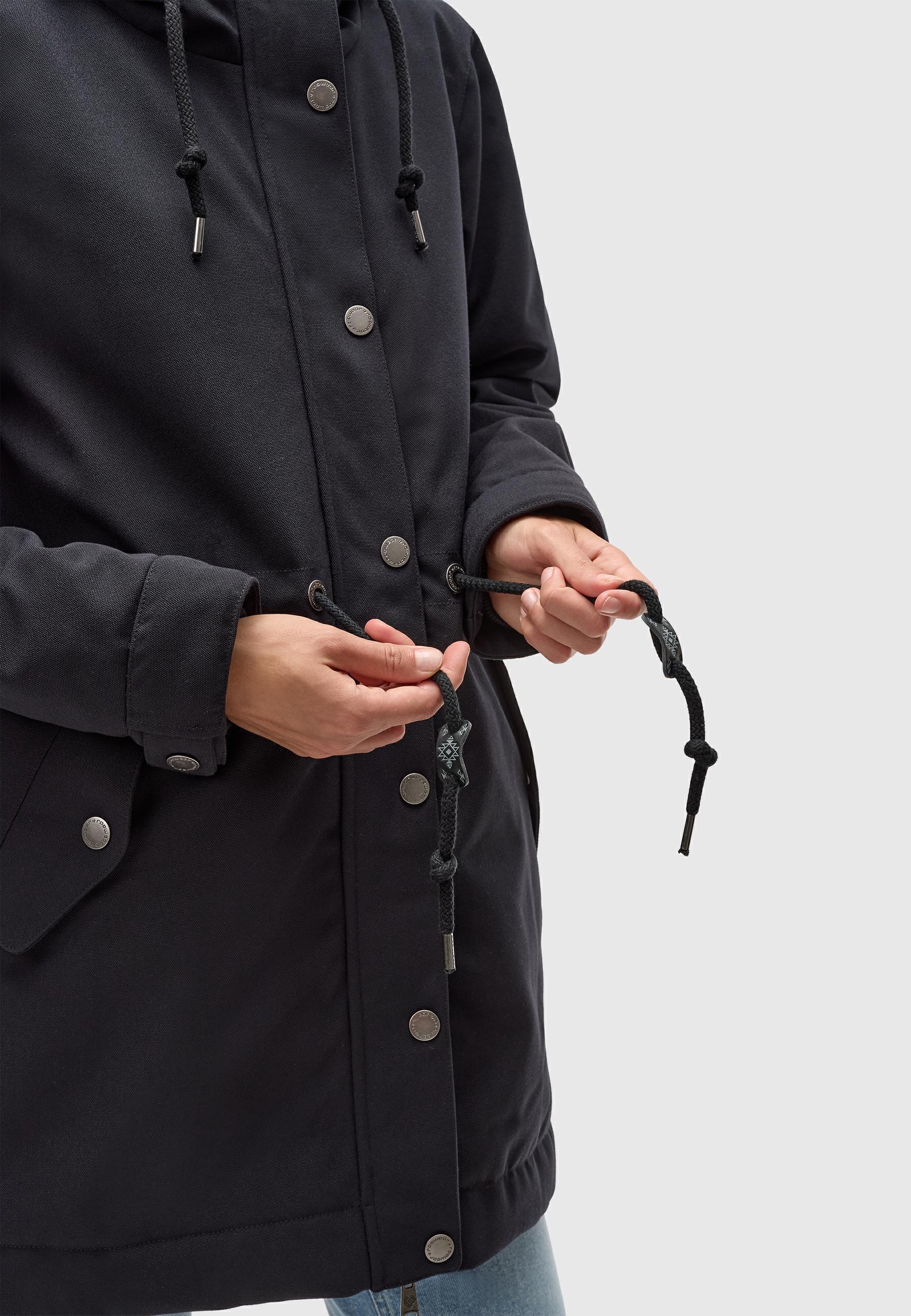 Ragwear Parka »Kurzmantel Canny Canvas«