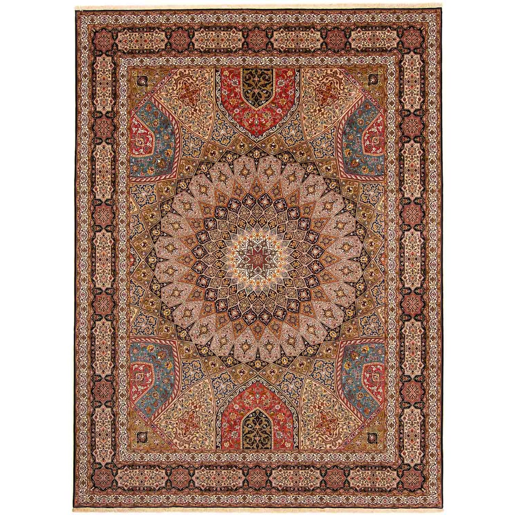 morgenland Orientteppich »Perser - Täbriz - Royal - 400 x 300 cm - mehrfarbig«, rechteckig