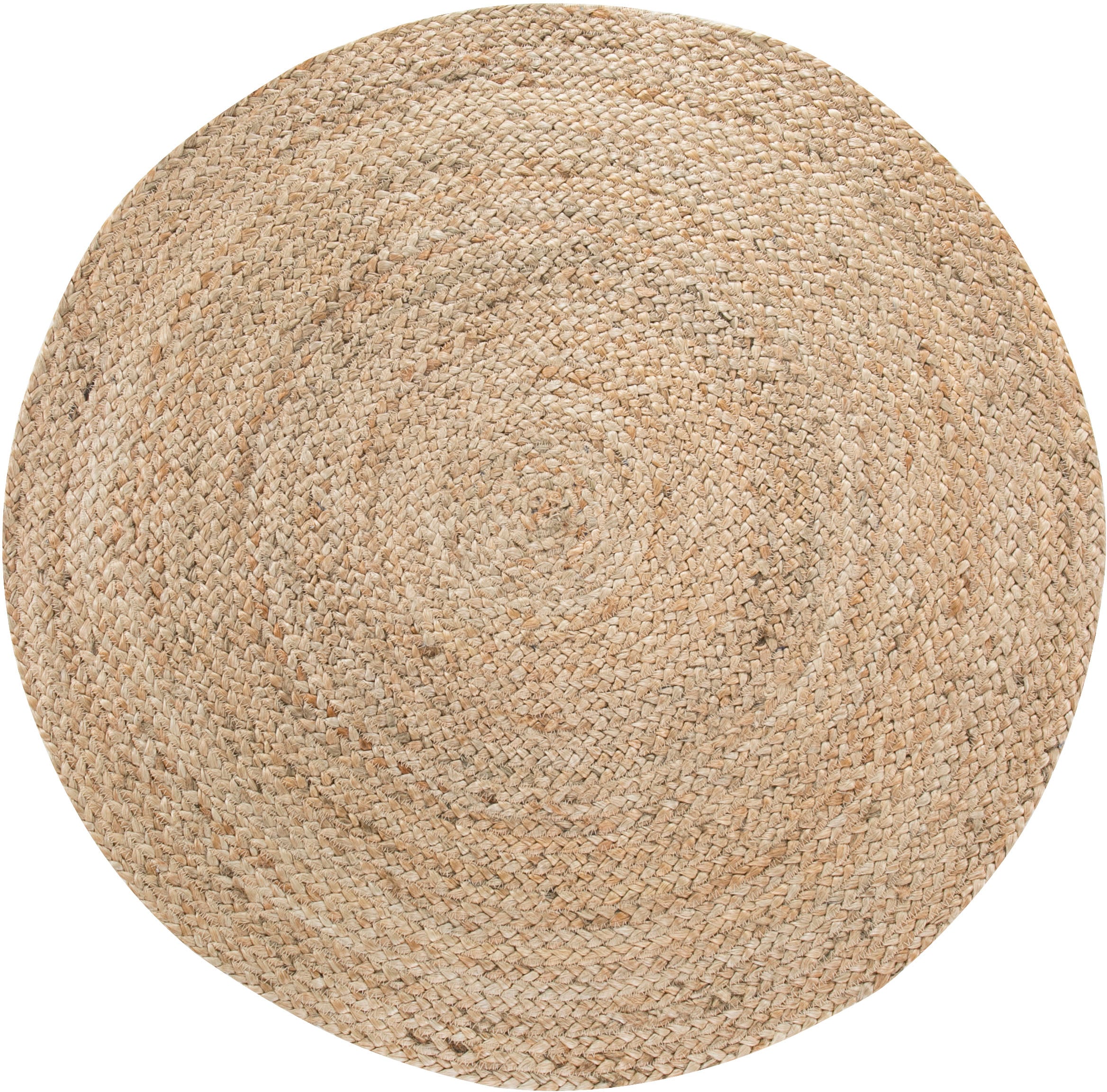 Teppich »Mataro«, rund, Wendeteppich, Flachgewebe, Obermaterial: 100% Jute