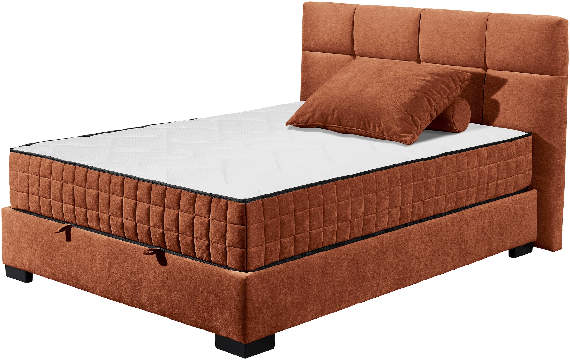 ED EXCITING DESIGN Boxbett »Nagol« mit Bettkasten, mit Wendematratze, erhältlich in verschiedenen Breiten