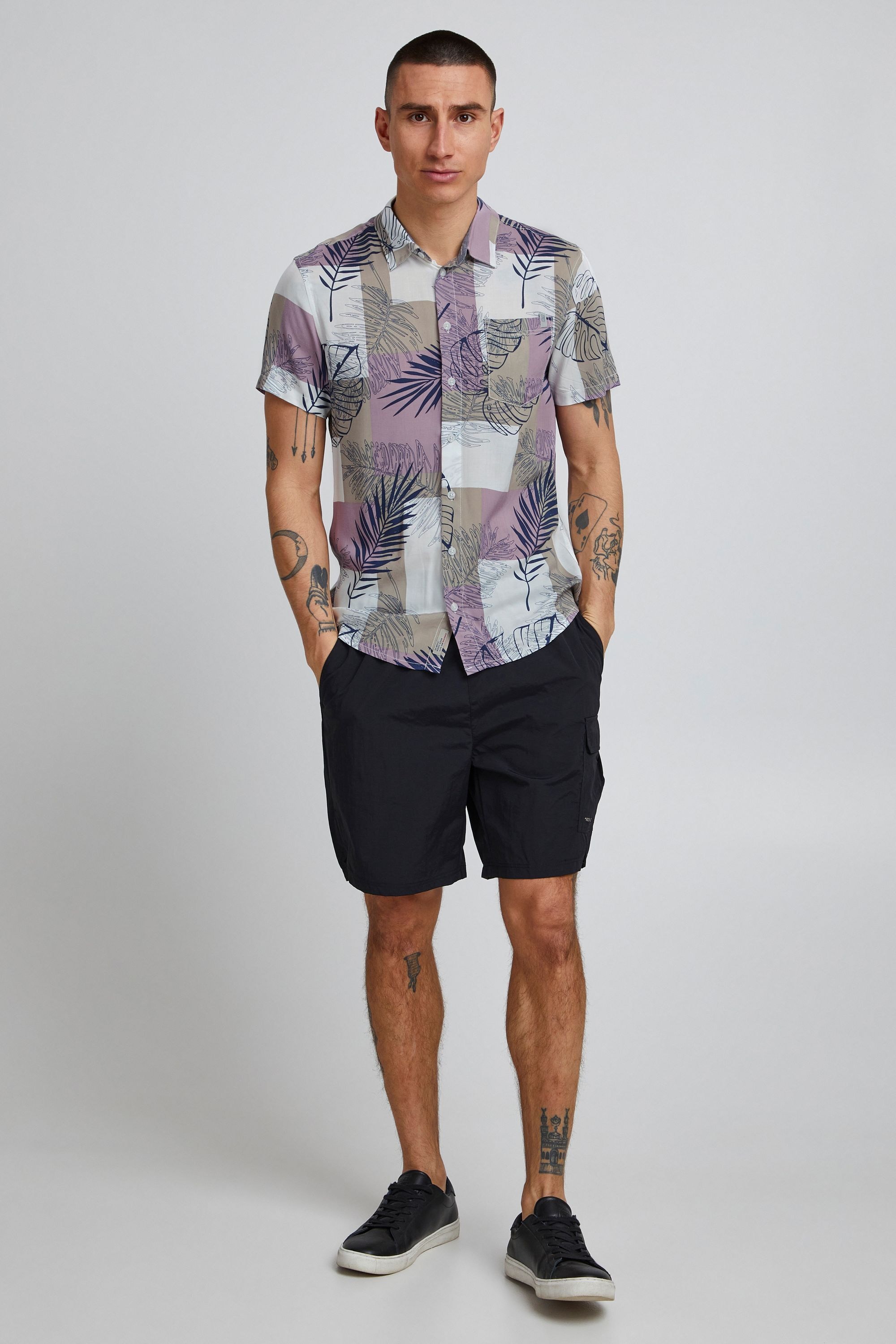Blend Kurzarmshirt »Kurzarmhemd BHShirt«