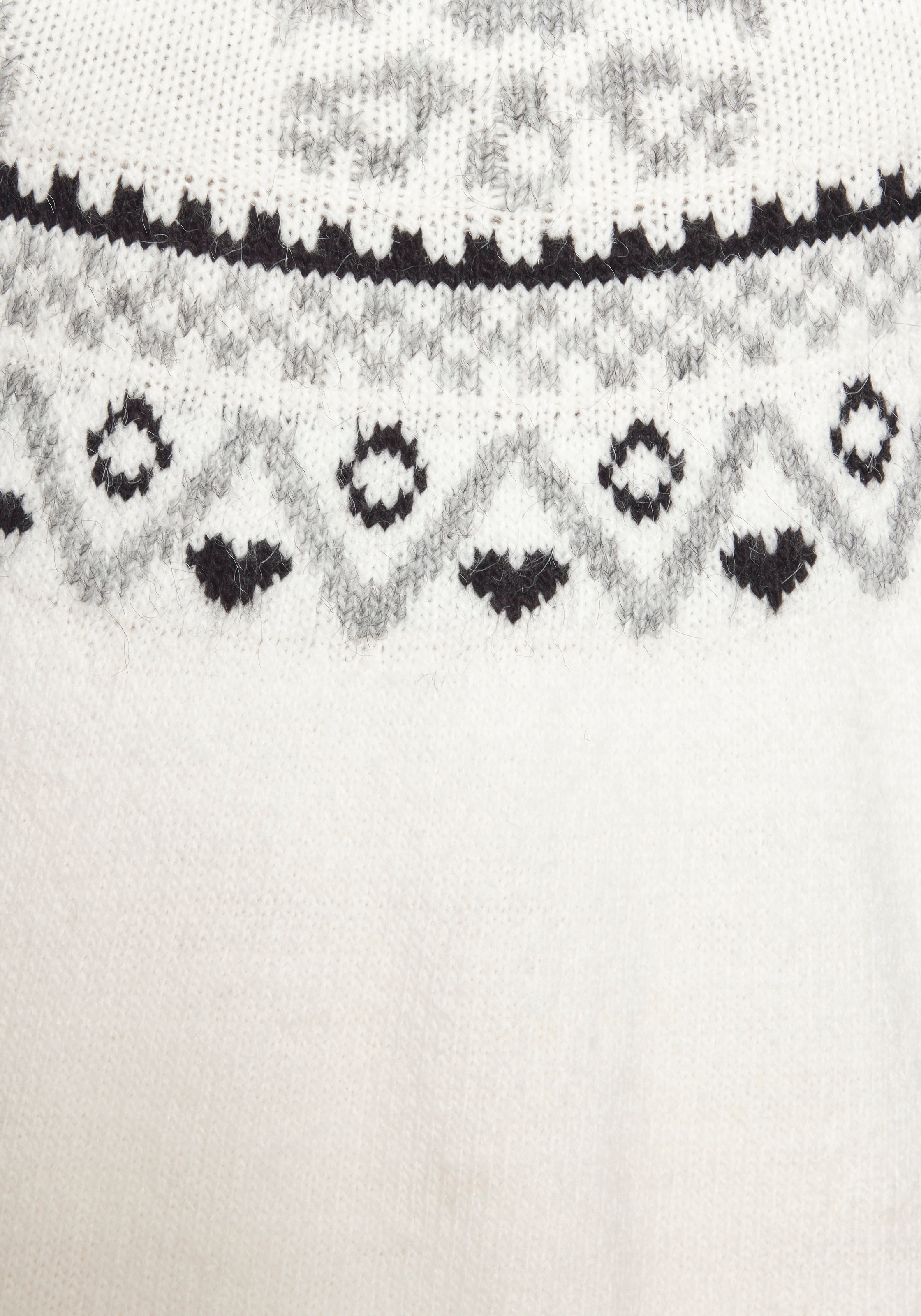 LASCANA Norwegerpullover aus weichem Strick, Weihnachtspullover, Strickpullover mit Wintermotiv