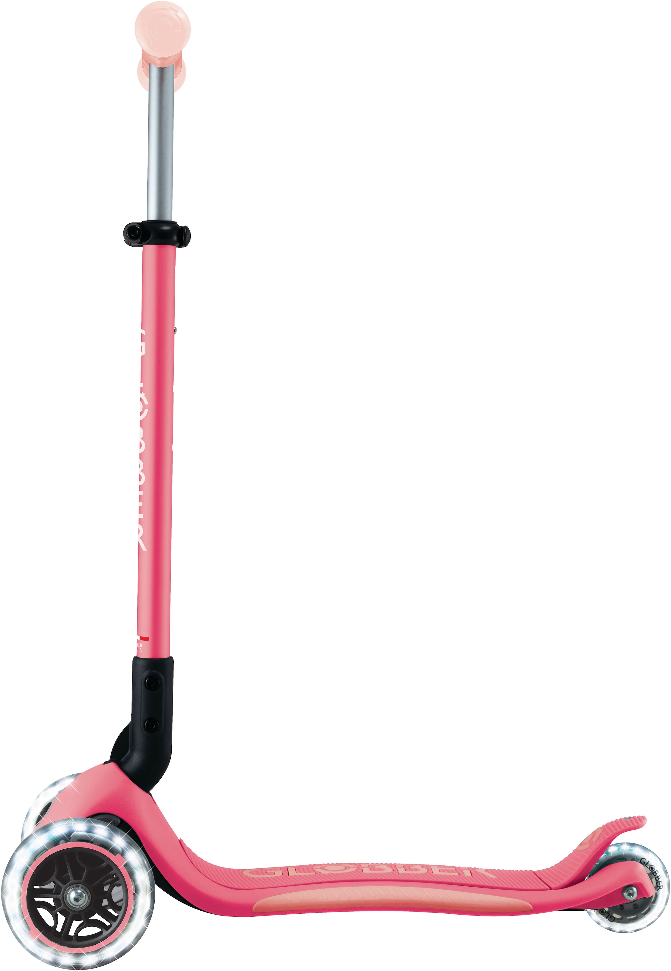 Globber Tretroller »ELITE GLOW LIGHTS, mit Leuchtrollen und Glow-Effekt«